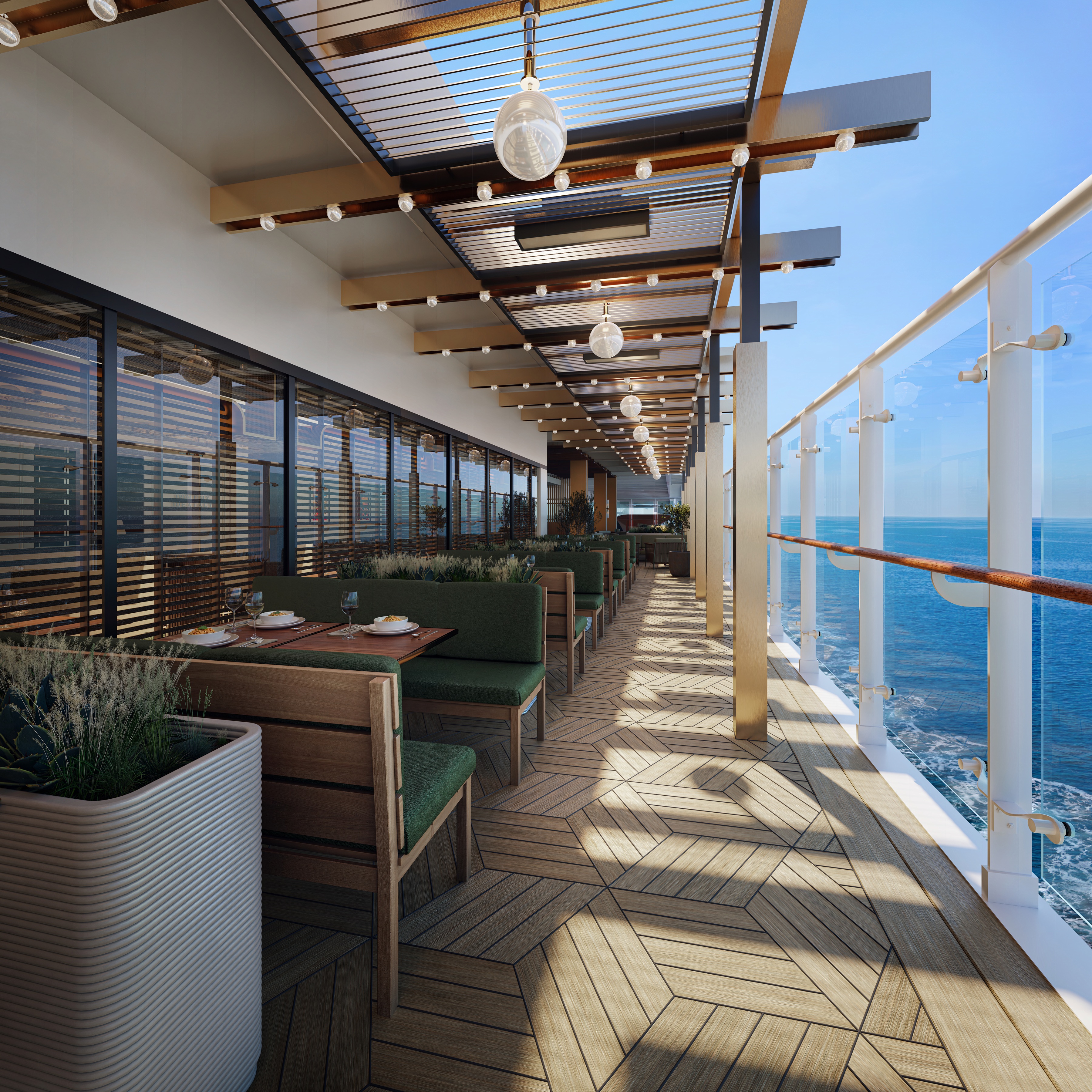 מסעדת Eataly ב-MSC World Asia. צילום: MSC CRUISES