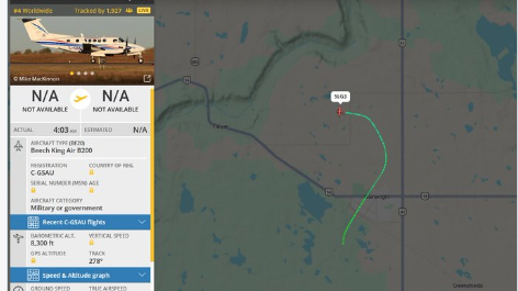 מטוסי חילוץ בדרכם למקום האסון . צילום flightradar24