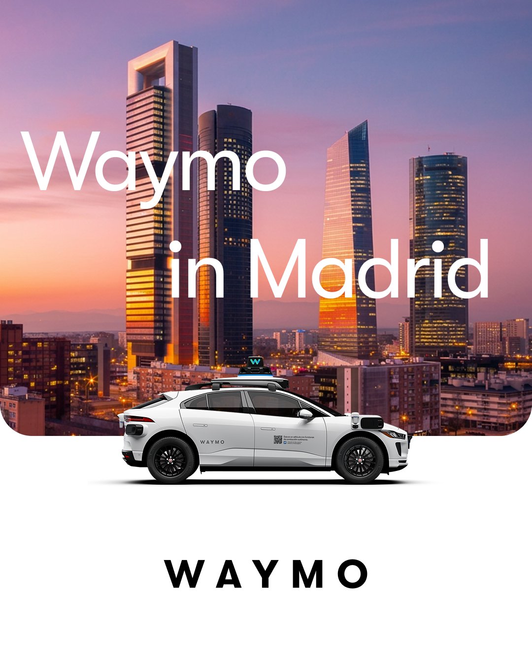 Waymo תפעיל שירות נסיעות אוטונומי בספרד. צילום: Waymo