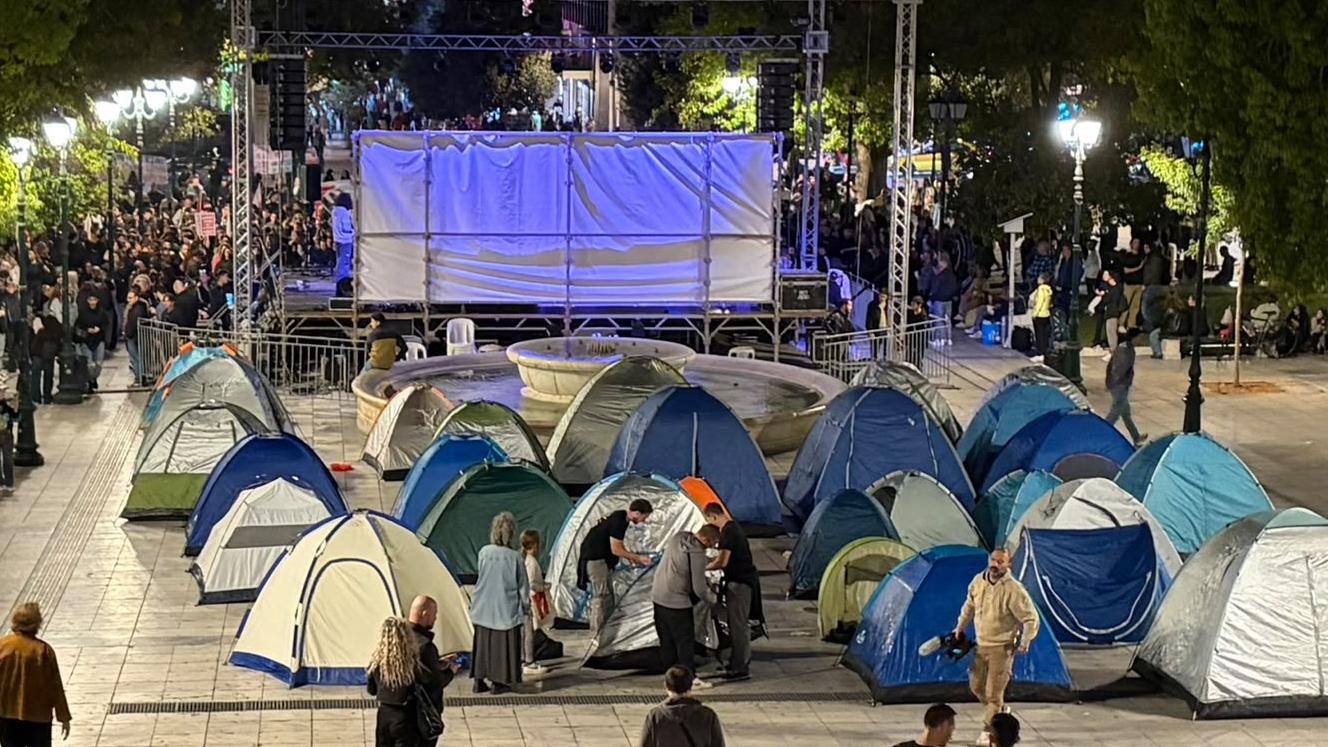 הפגנות סטודנטים באתונה. צילום: עמית קוטלר