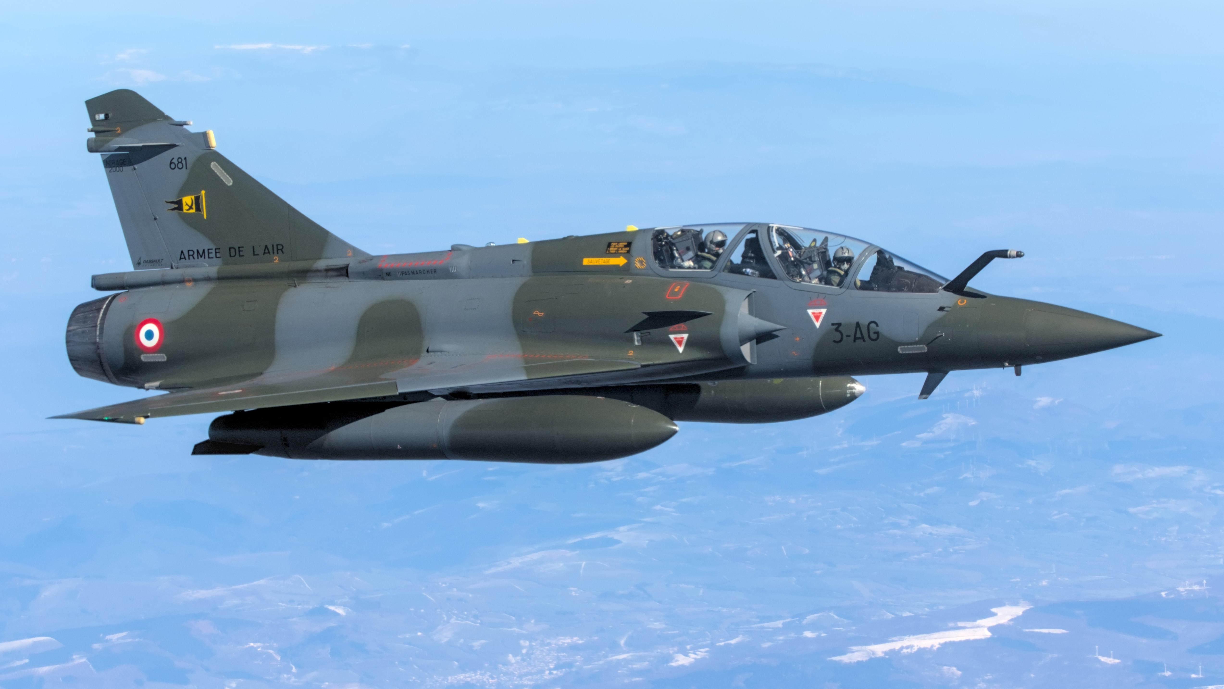 מטוס הקרב הצרפתי מיראז' 2000D. צילום: Shutterstock