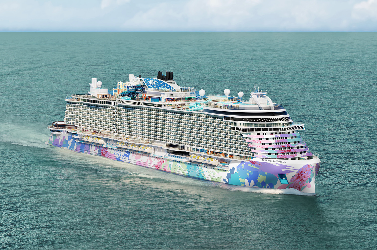 האוניה NCL BELLA (צילום: Norwegian Cruise Line)
