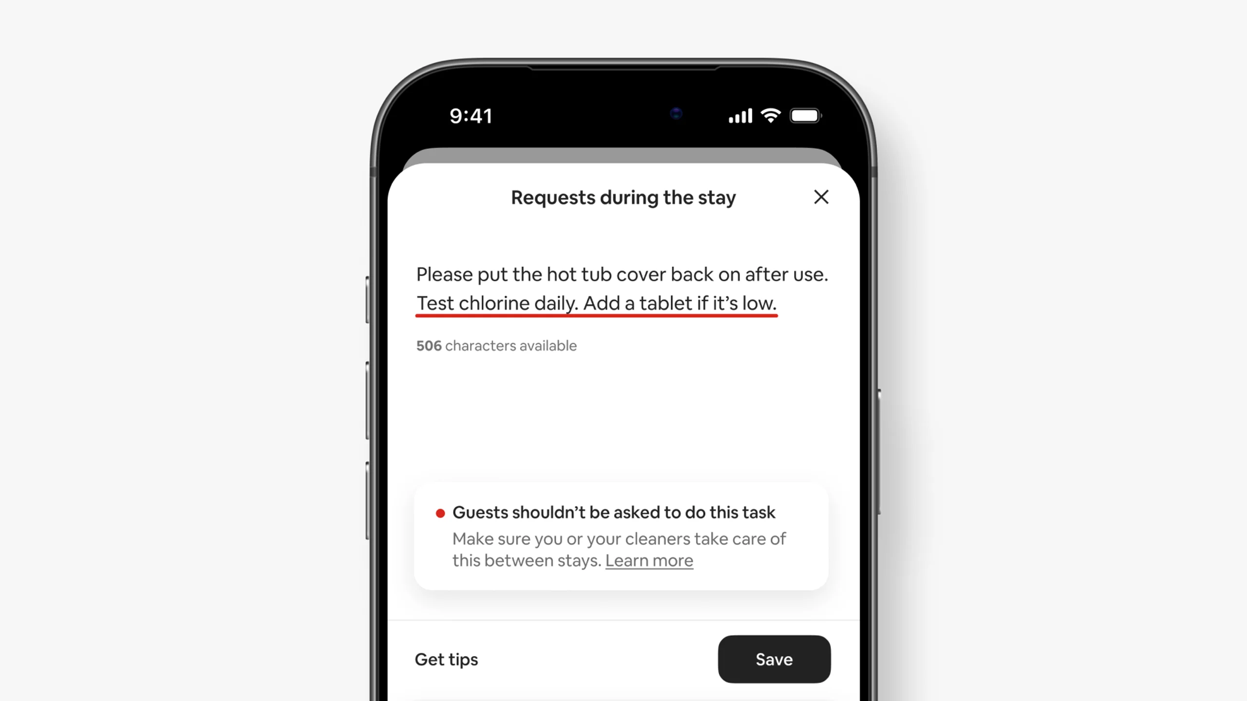 פחות מטלות ניקיון לאורחים. צילום: Airbnb