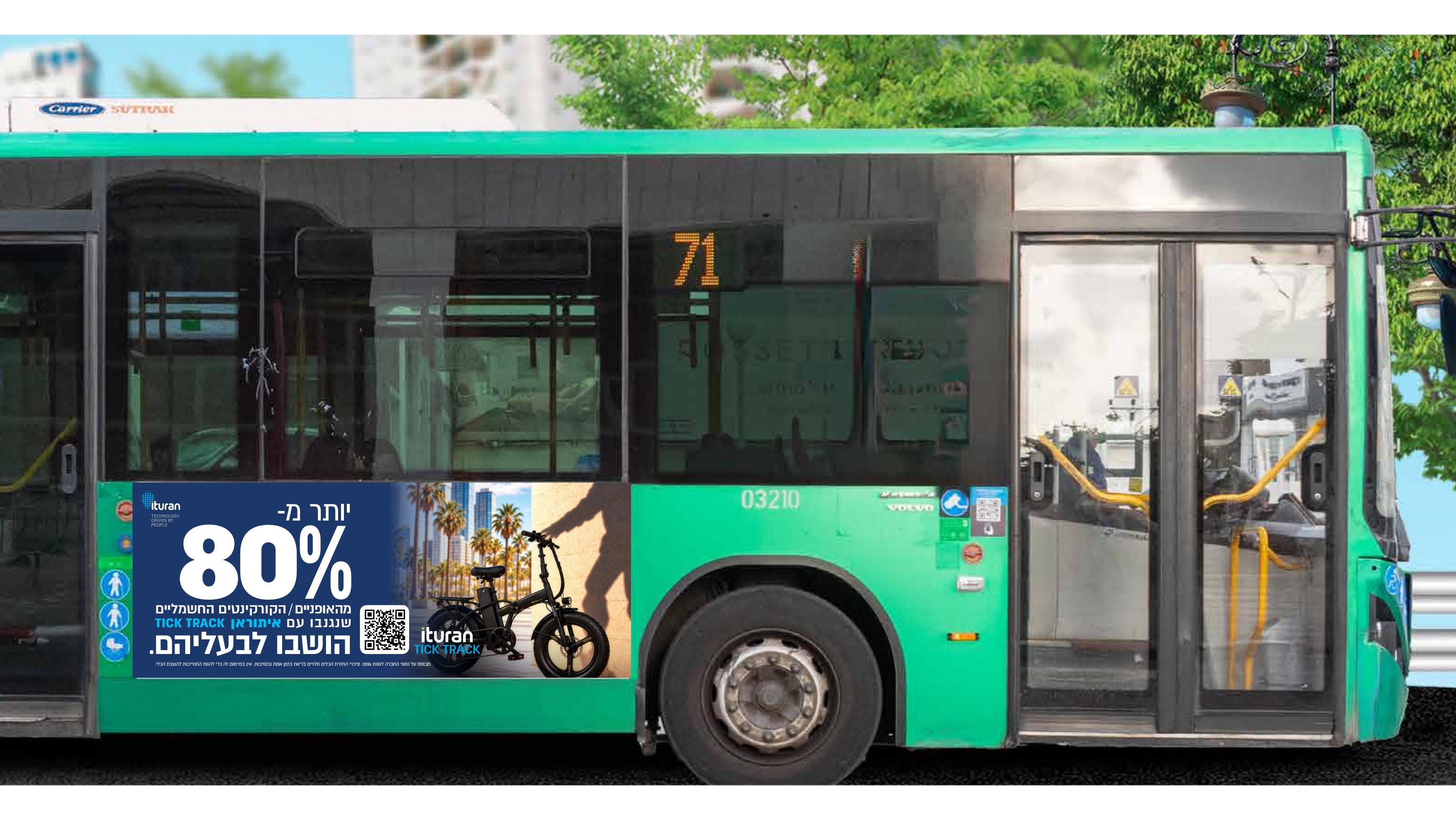 איתוראן מנסה להילחם בגניבות הדו גלגלי החשמלי
