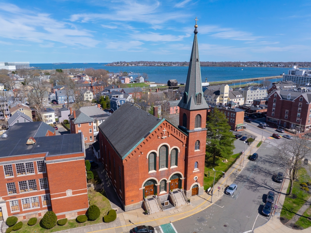 Immaculate Conception Church בסיילם. צילום: Shutterstock