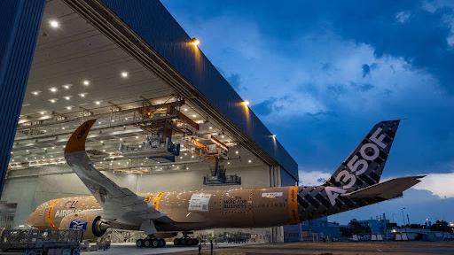 מטוס המטען Airbus A350F. צילום: Airbus