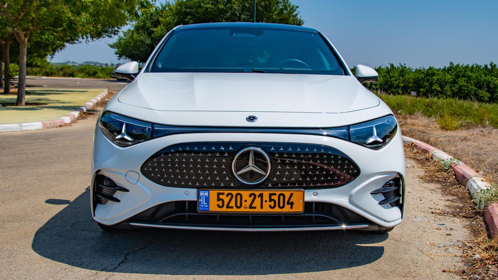 מרצדס CLA החשמלית במבחן