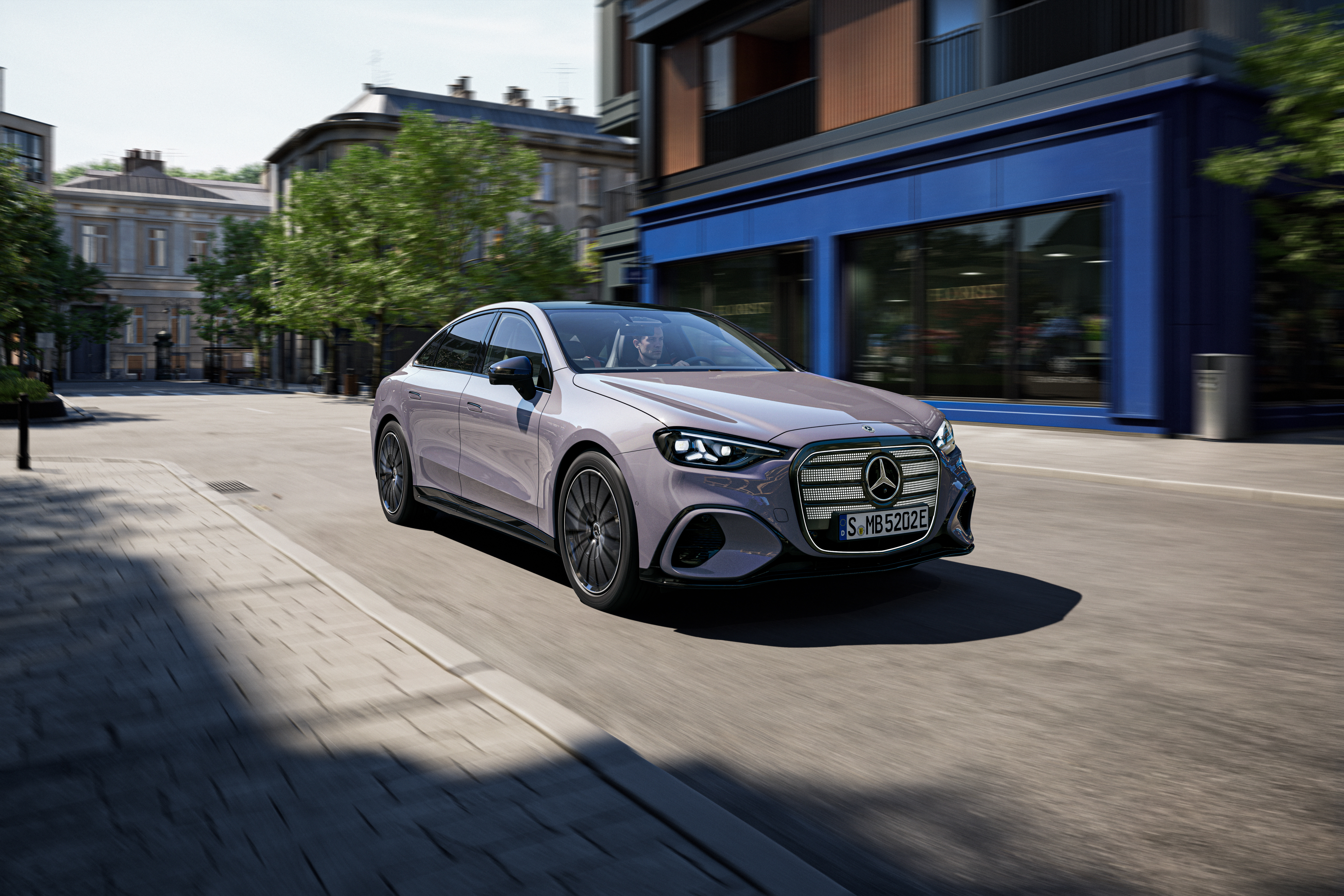 מרצדס C-Class החשמלית החדשה. צילום: Mercedes-Benz Group