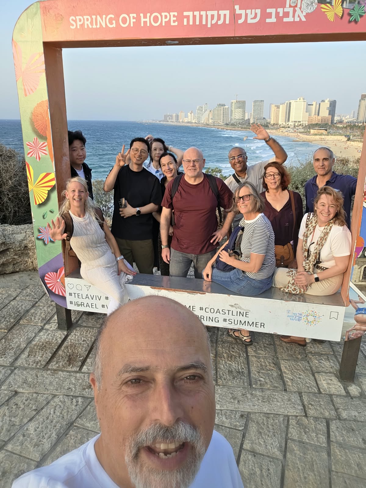 עולים לרגל בתל אביב. צילום: משרד התיירות