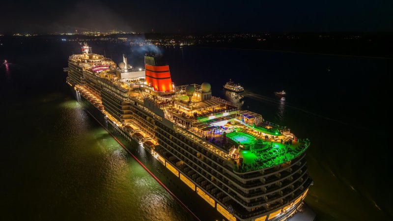 אוניית Queen Mary. צילום: Skyshark Media / Shutterstock 