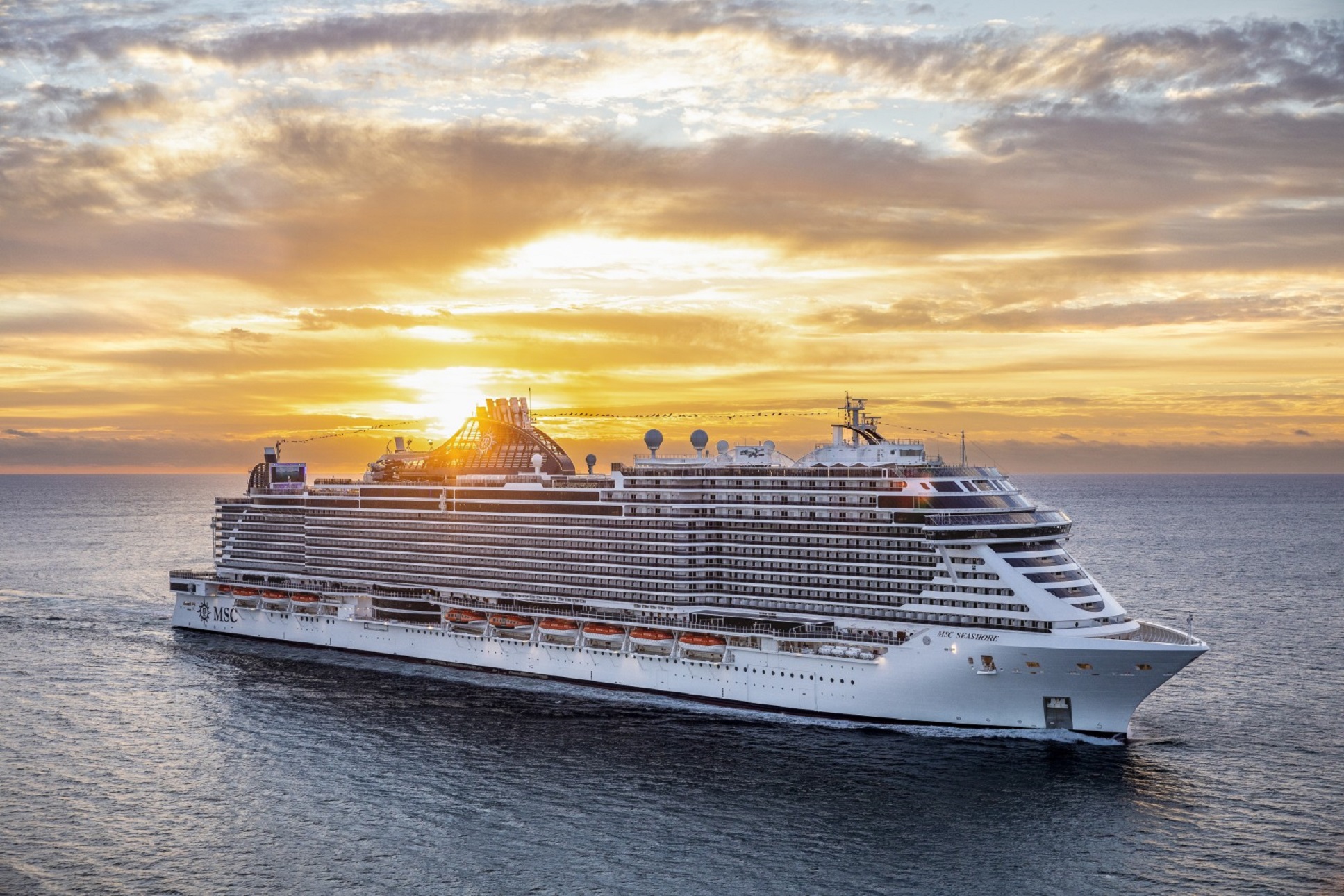 אוניית MSC SEASHORE. צילום: MSC Cruises