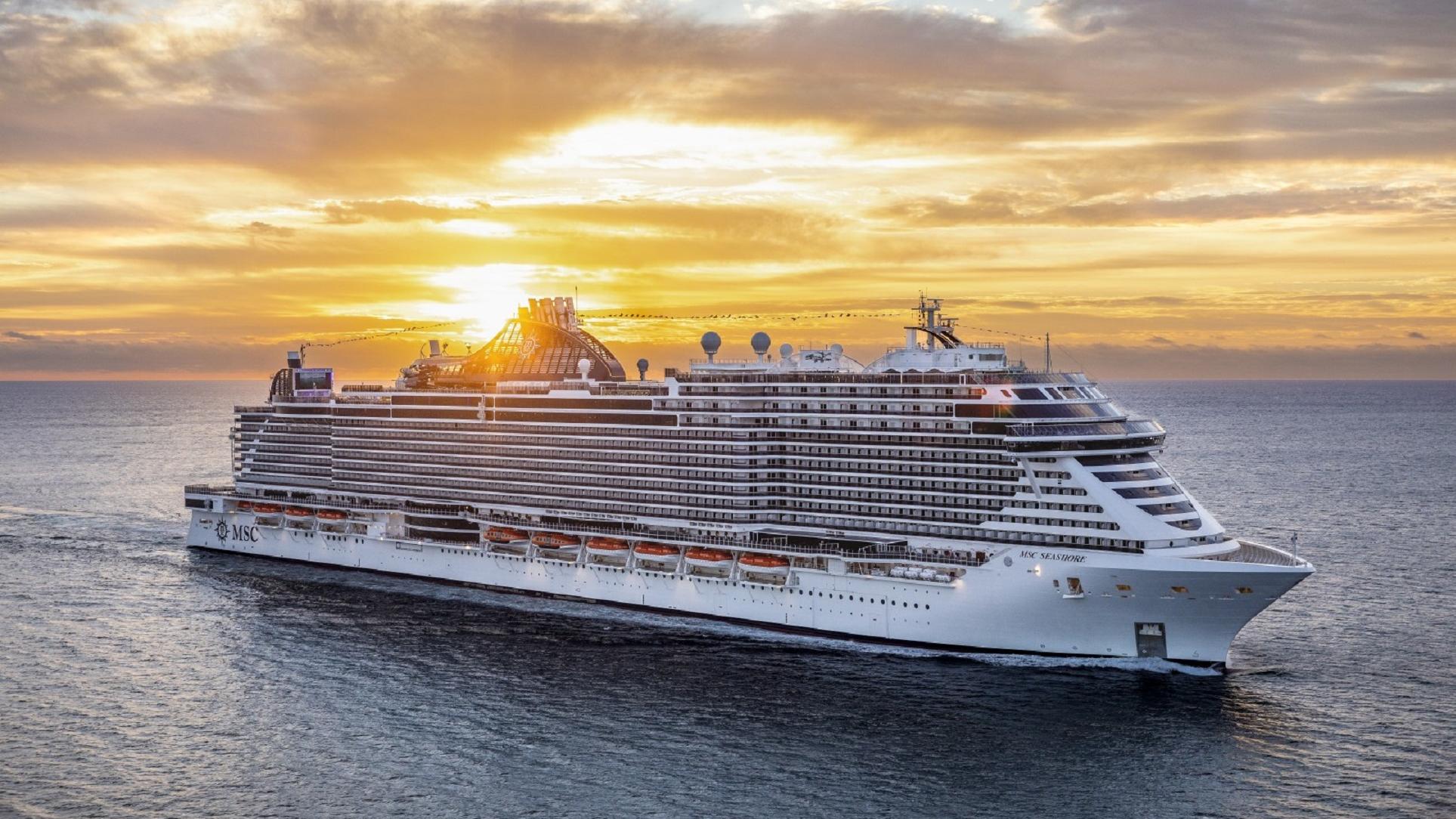 אוניית MSC SEASHORE. צילום: MSC Cruises