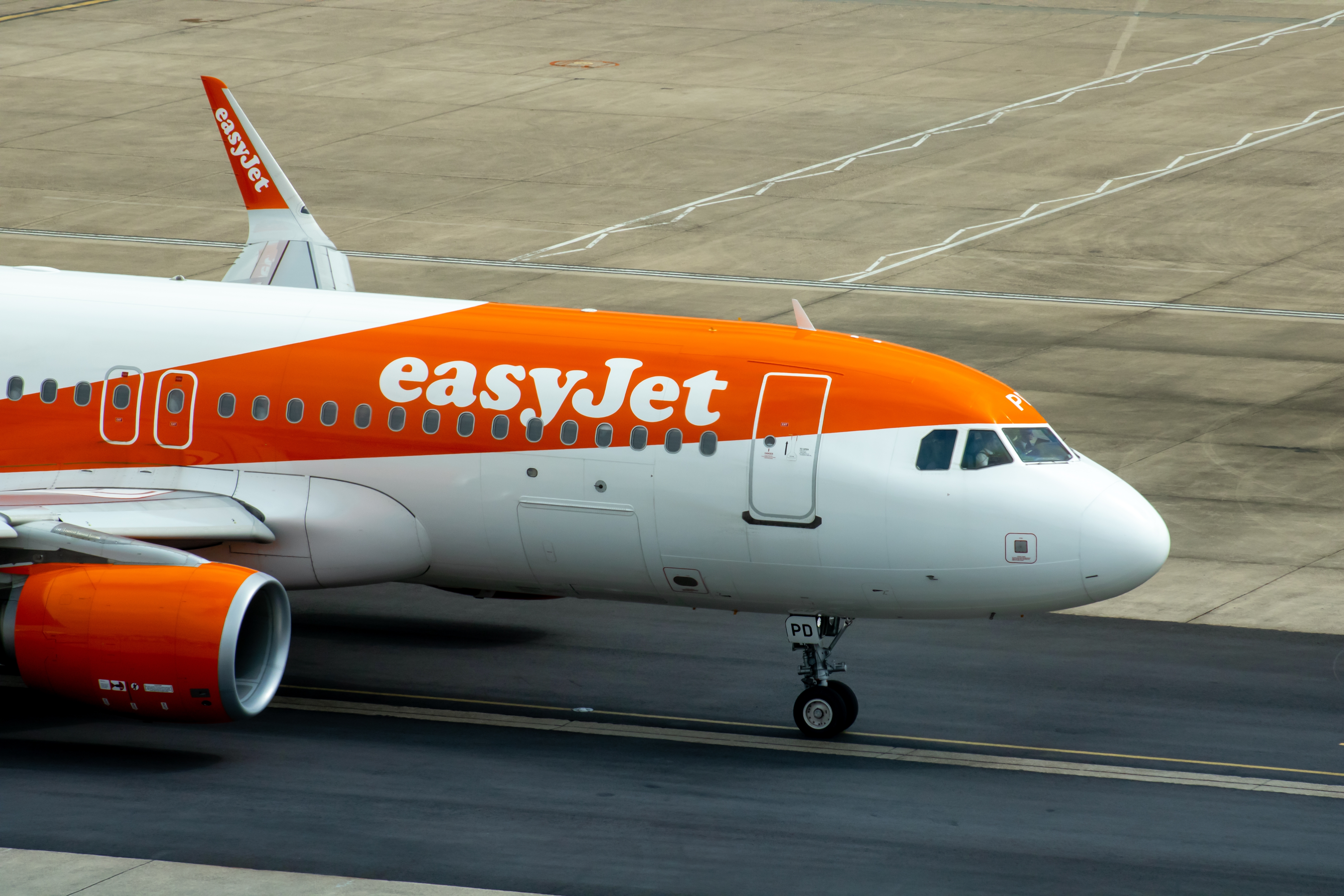 easyJet plane. Photo: Shutterstock