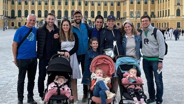 משפחת דרעי בטיול בווינה
