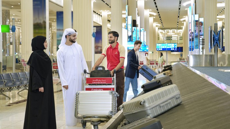 מזוודות אמירייטס (צילום: EMIRATES) מזוודות אמירייטס (צילום: EMIRATES)