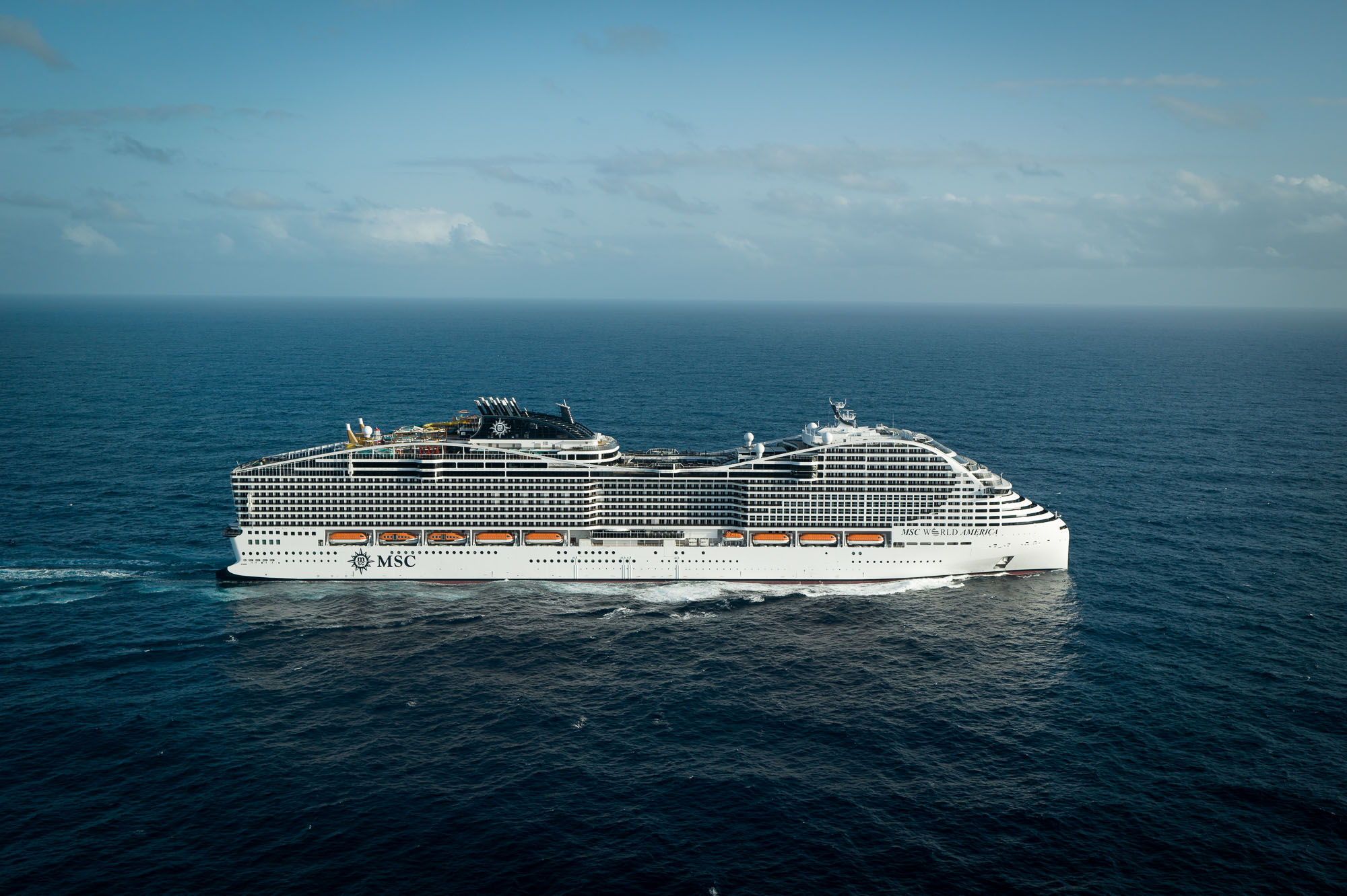 MSC World America. צילום: יחצ MSC Cruises