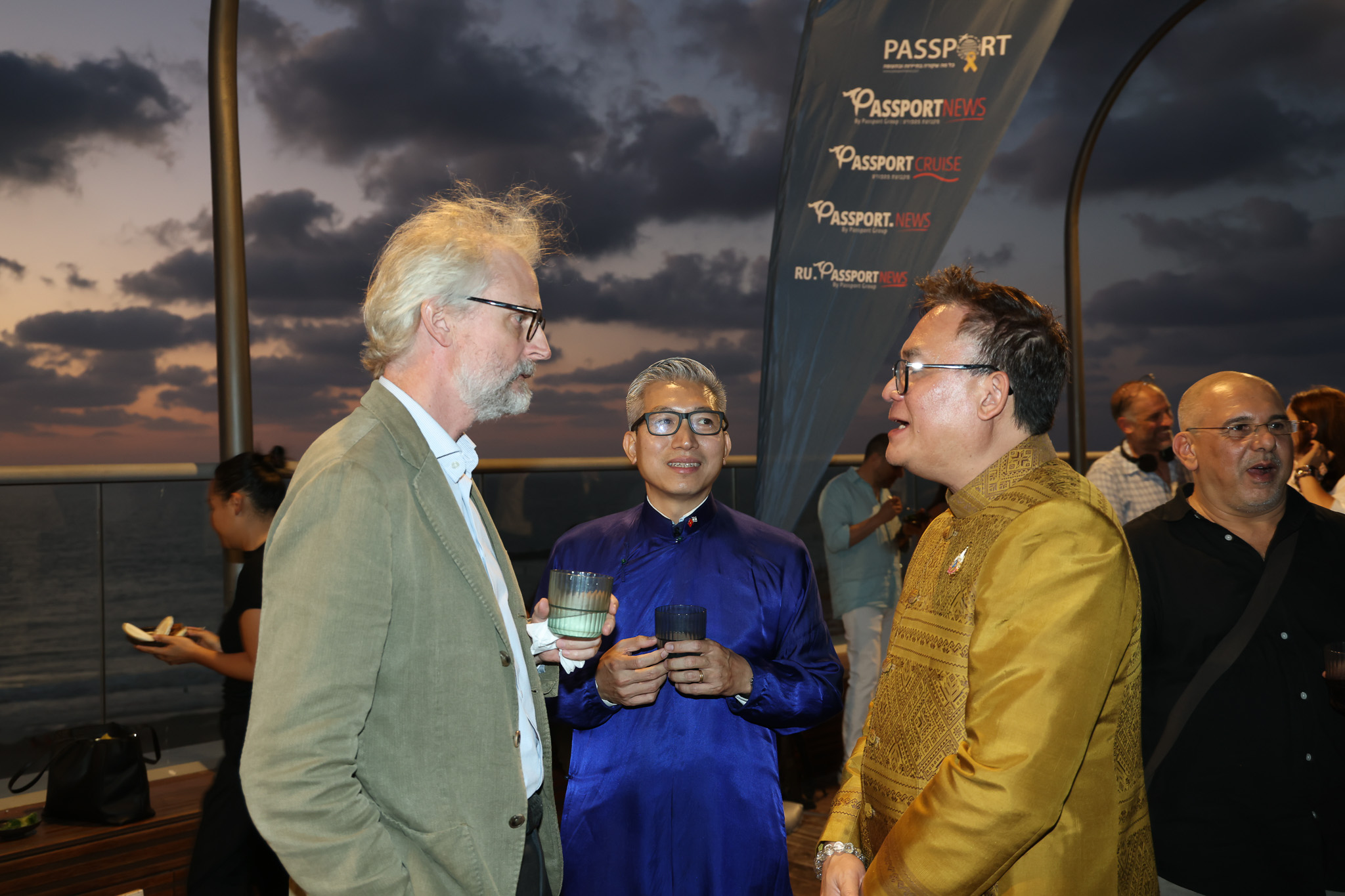 Ambassadors of Austria' Vietnam and Thailnad. Photo: Farag