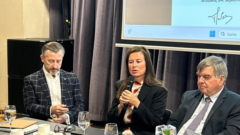 Dr. Siyka Katsarova and Thierry Dubois at the European Spas & Balneology Congress 2025. Photo: ESPA