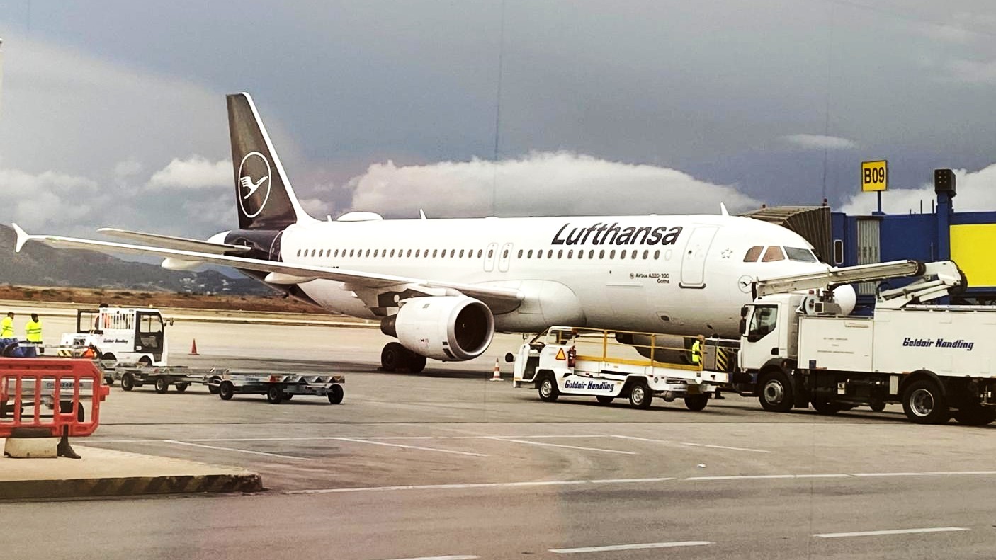 Lufthansa plane. Photo: Amit Cotler