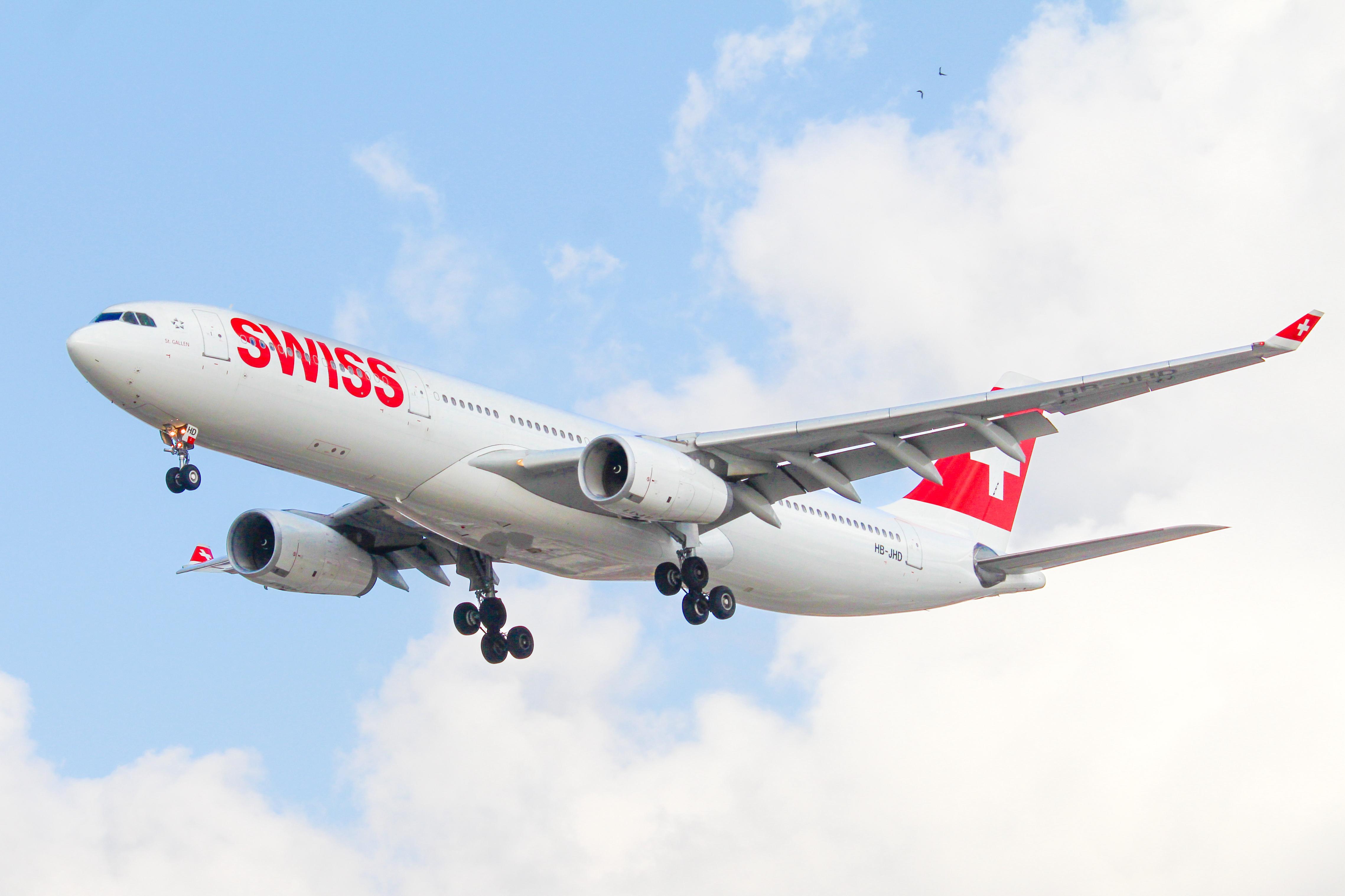 SWISS A330 aircraft. Photo: omer.aviation