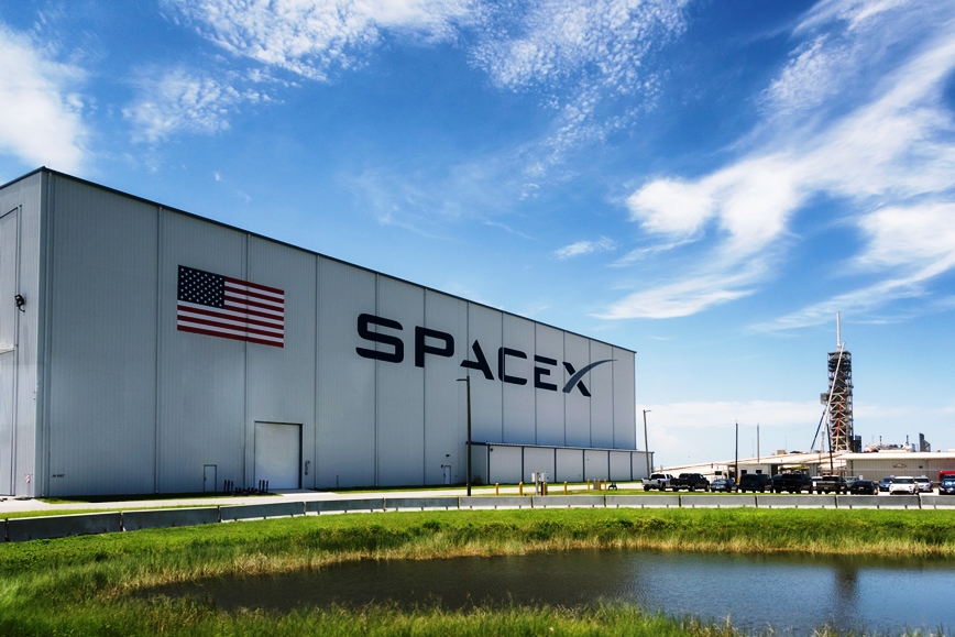 SpaceX. Photo: Shutterstock
