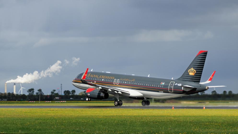 Royal Jordanian aircraft. Photo: MstudioG / Shutterstock.com