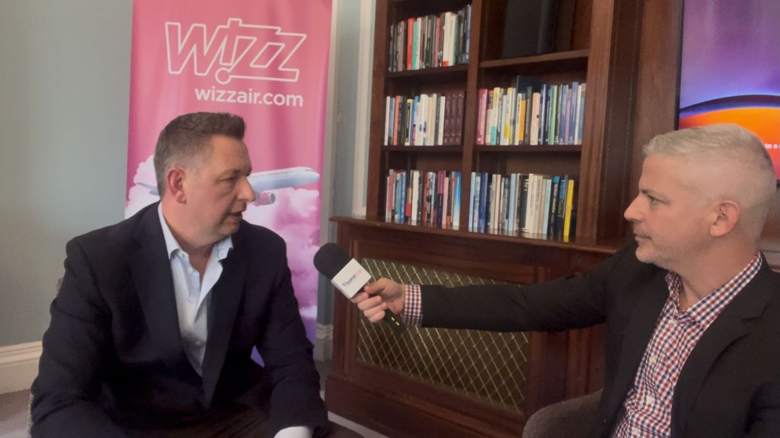 Michael Delahunt in an interview with PassportNews (Photo: Amit Kotler)