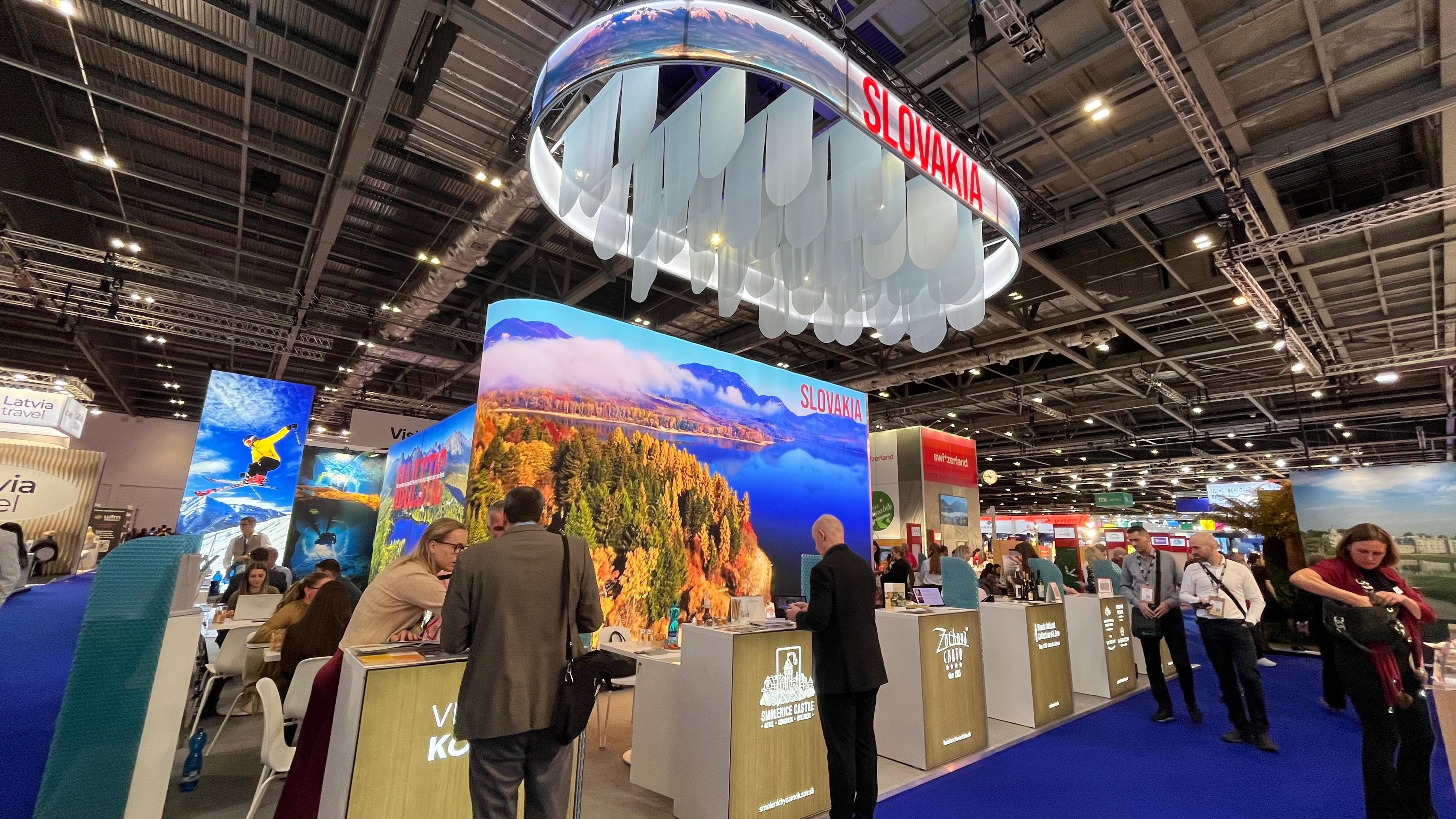 Slovakia at WTM 2025. Photo: Amit Cotler
