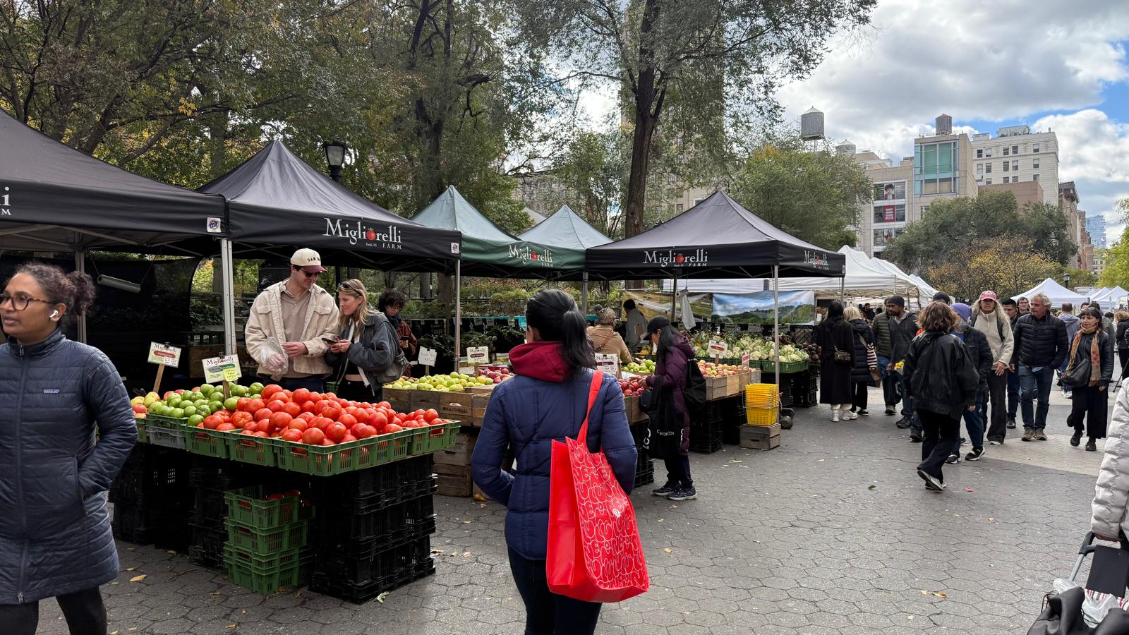 New York market. Photo: Uri Avrotsky