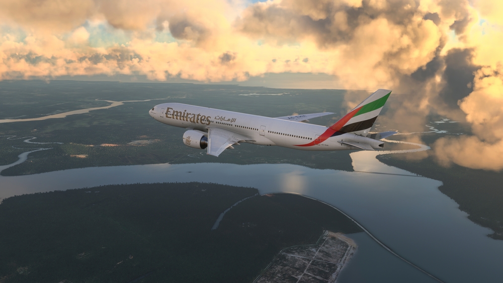 Boeing 777, Emirates Airlines. Photo: Shutterstock