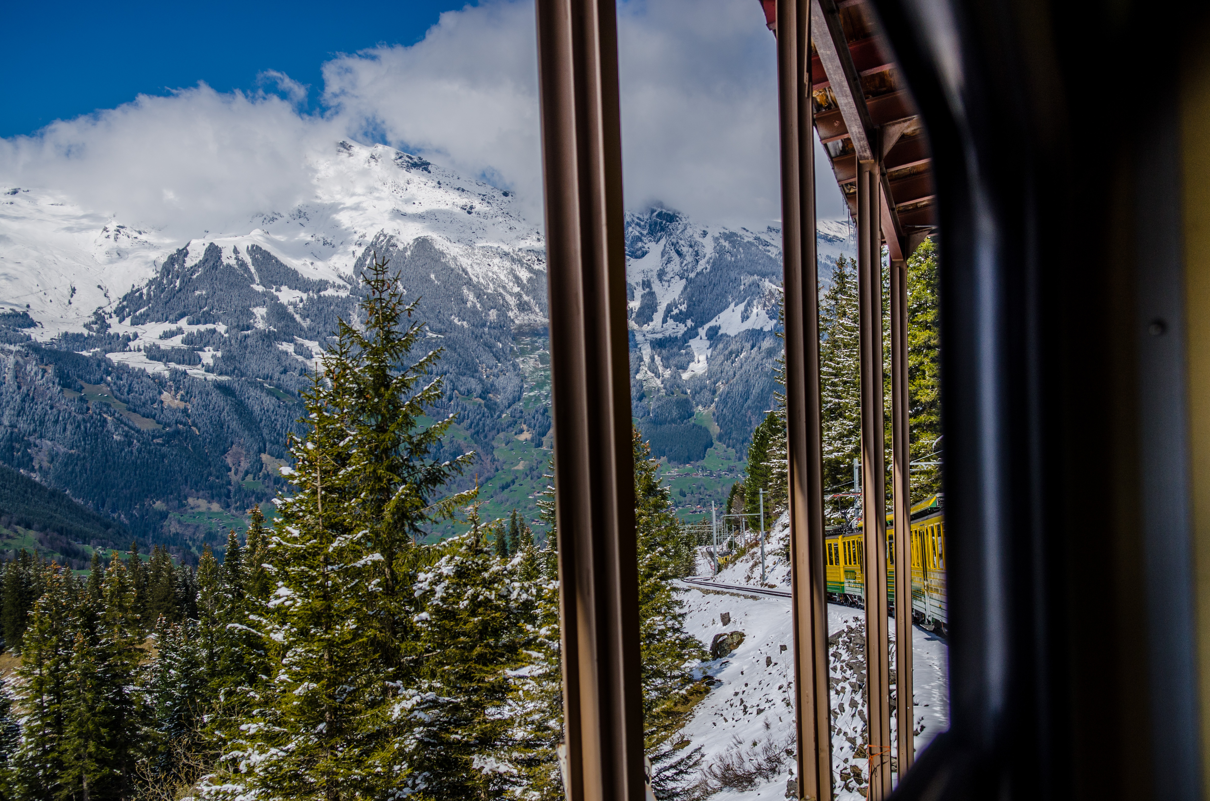 Scenic train, Switzerland. Photo: Eurail