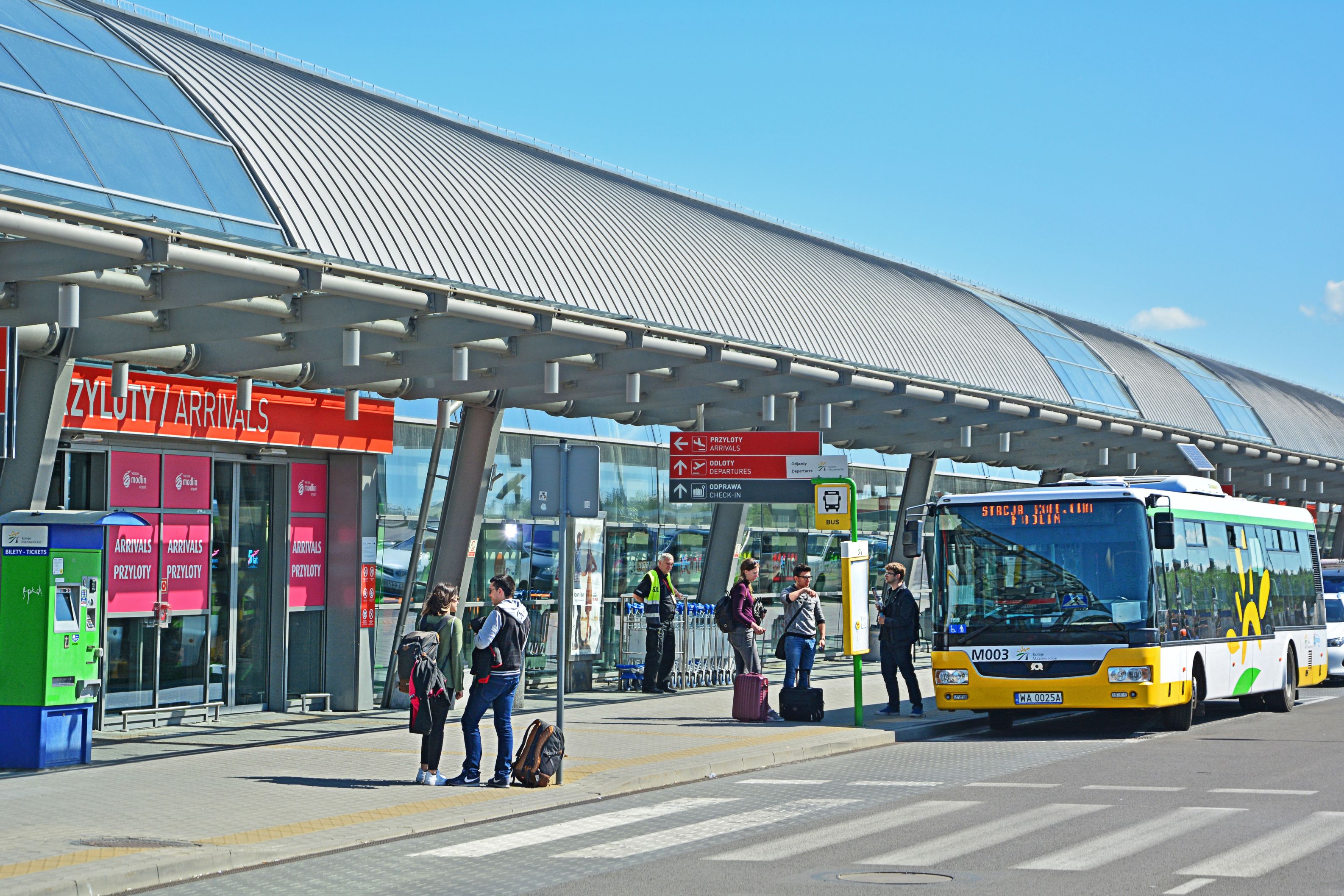Warsaw-Modlin Airport. Photo: Shutterstock