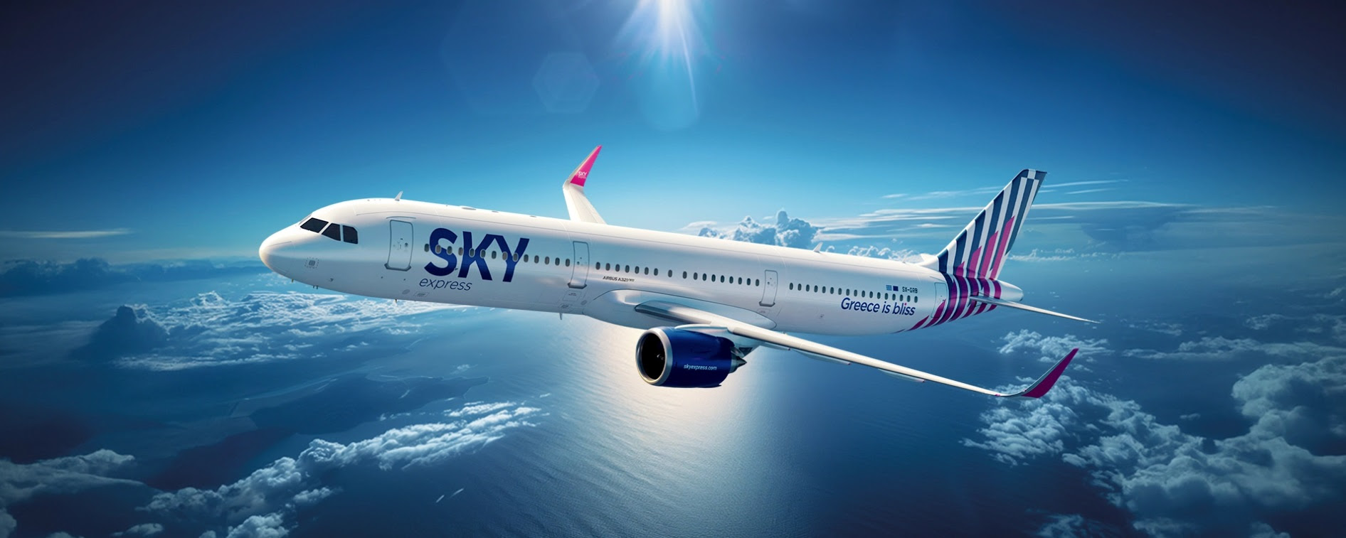 Sky Express plane. Photo: Sky Express