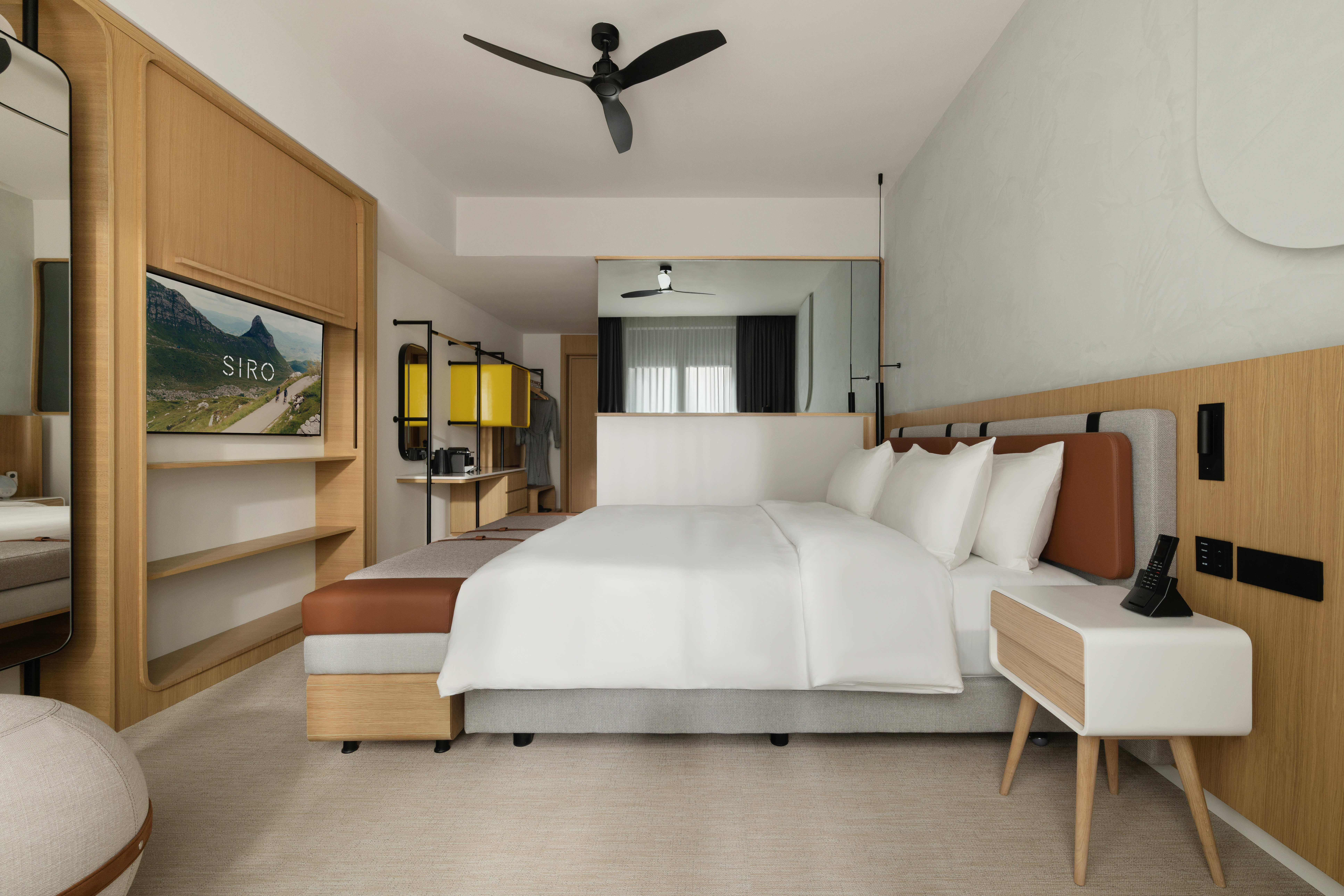 SIRO hotel room. Photo: SIRO