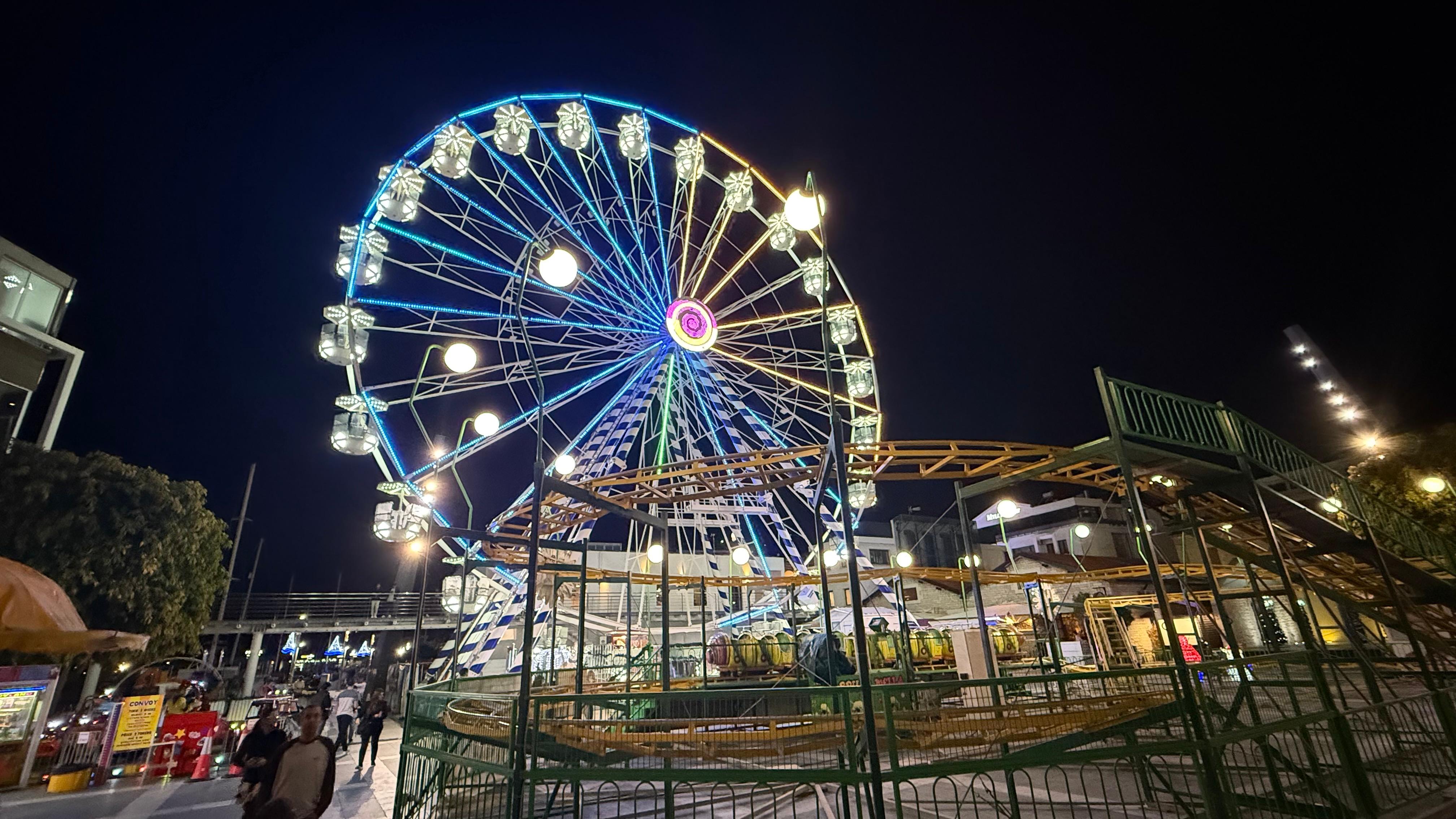Ferris wheel in Limassol. Photo: Uri Obrotzki