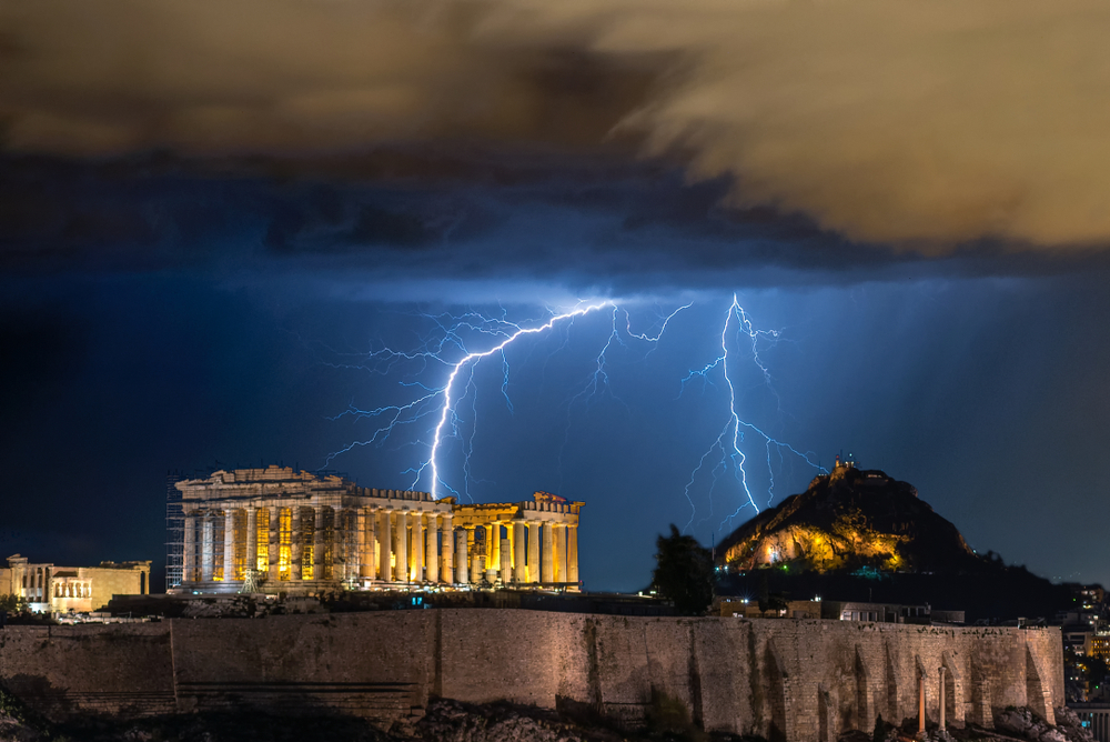 Lightning storm. Photo: Shutterstock