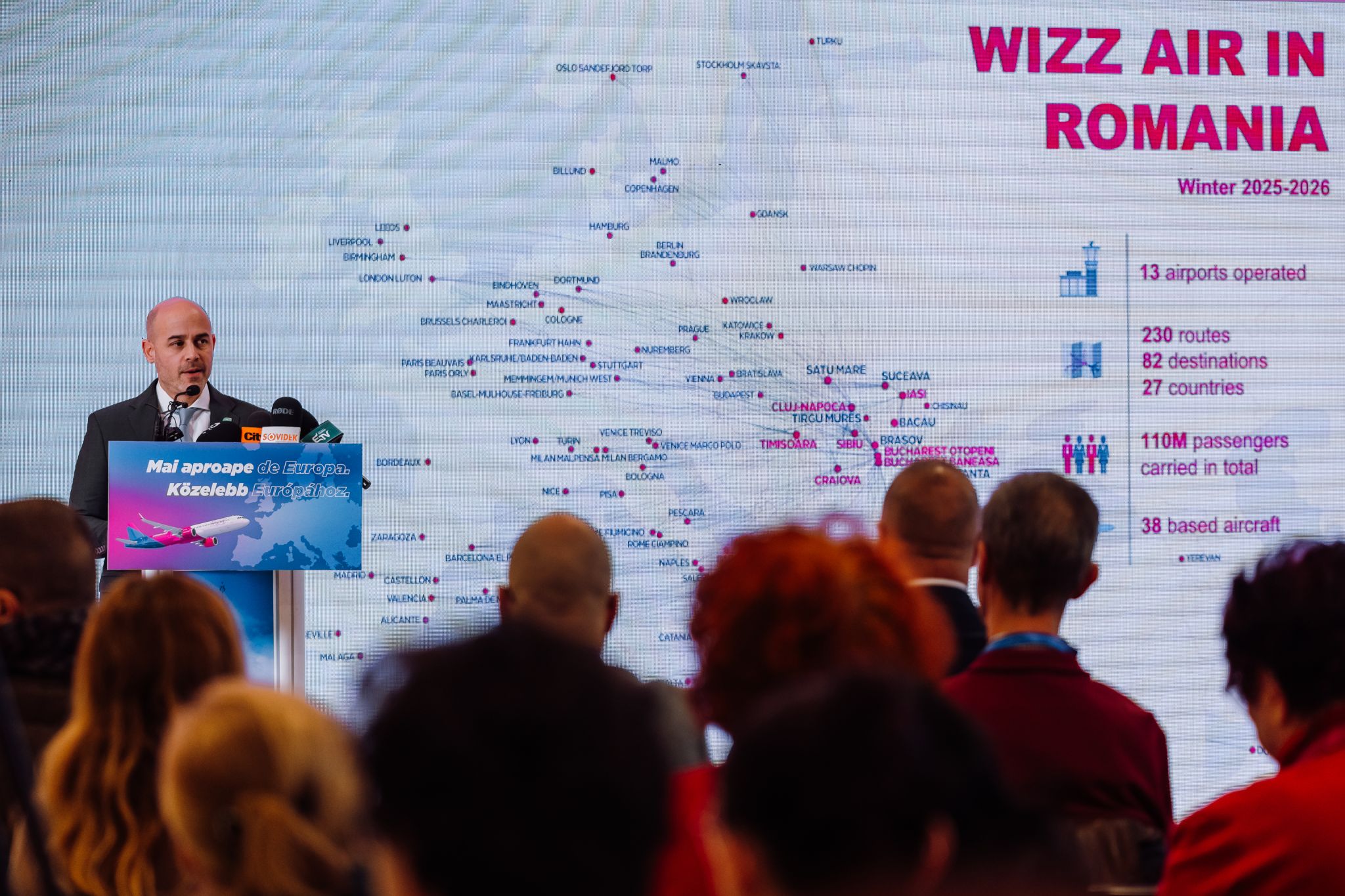 Wizz Air conference. Photo: Wizz Air