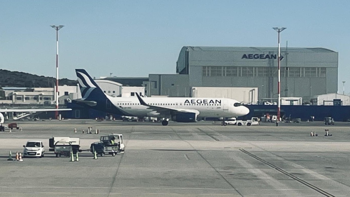 Athens Airport. Photo: Amit Cotler