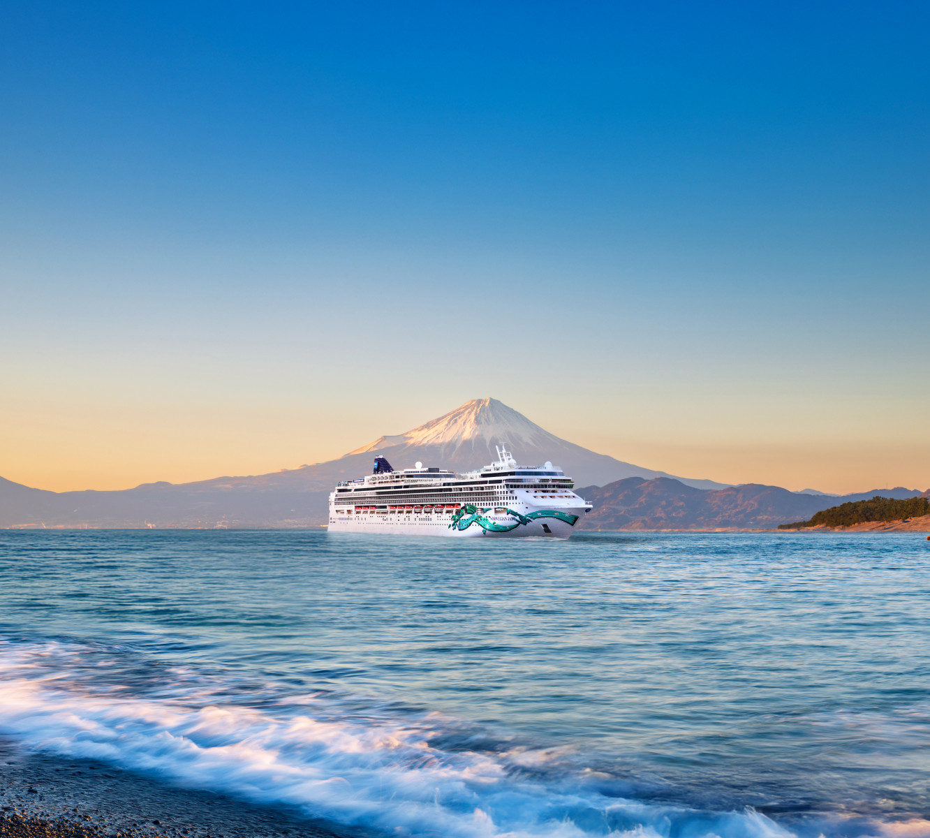 Mount Fiji. Photo: Norwegian Cruise Line