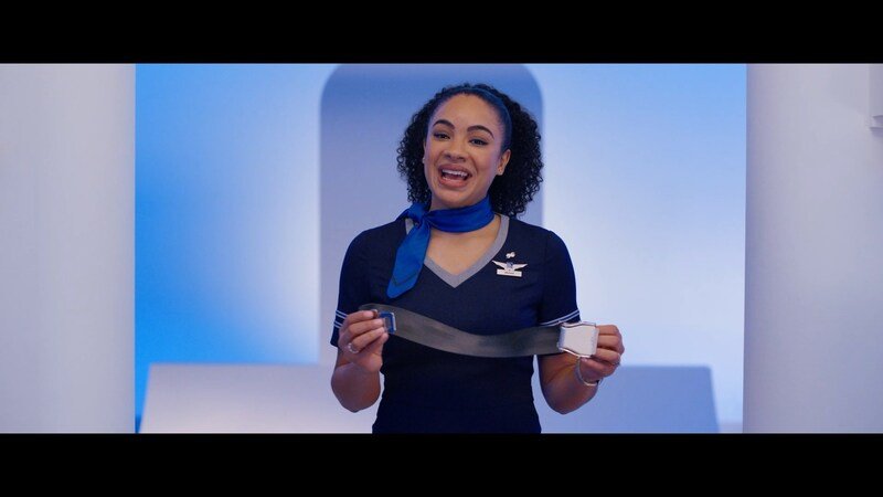 סרטון הבטיחות החדש של יונייטד (צילום: United) סרטון הבטיחות החדש של יונייטד (צילום: United)
