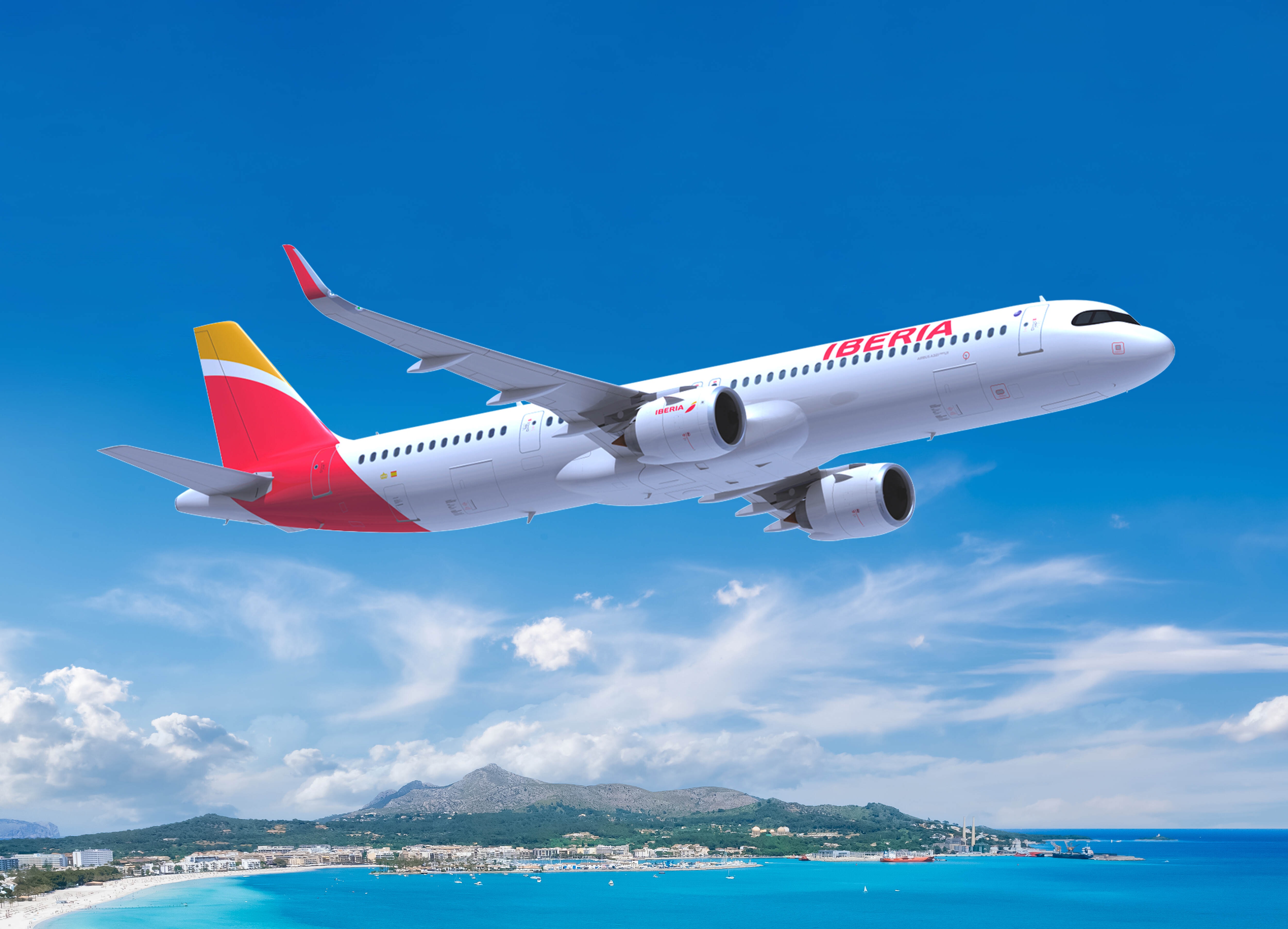IBERIA A321XLR. צילום: IBERIA
