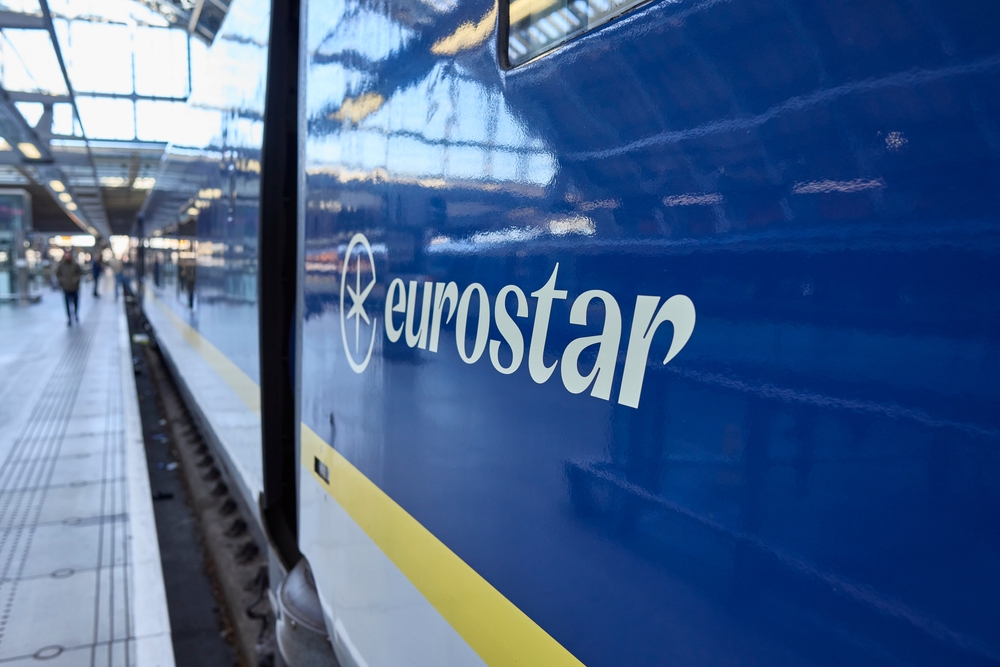 Eurostar train in St. Pancras, London. Photo: Jon Kempner / Shutterstock 