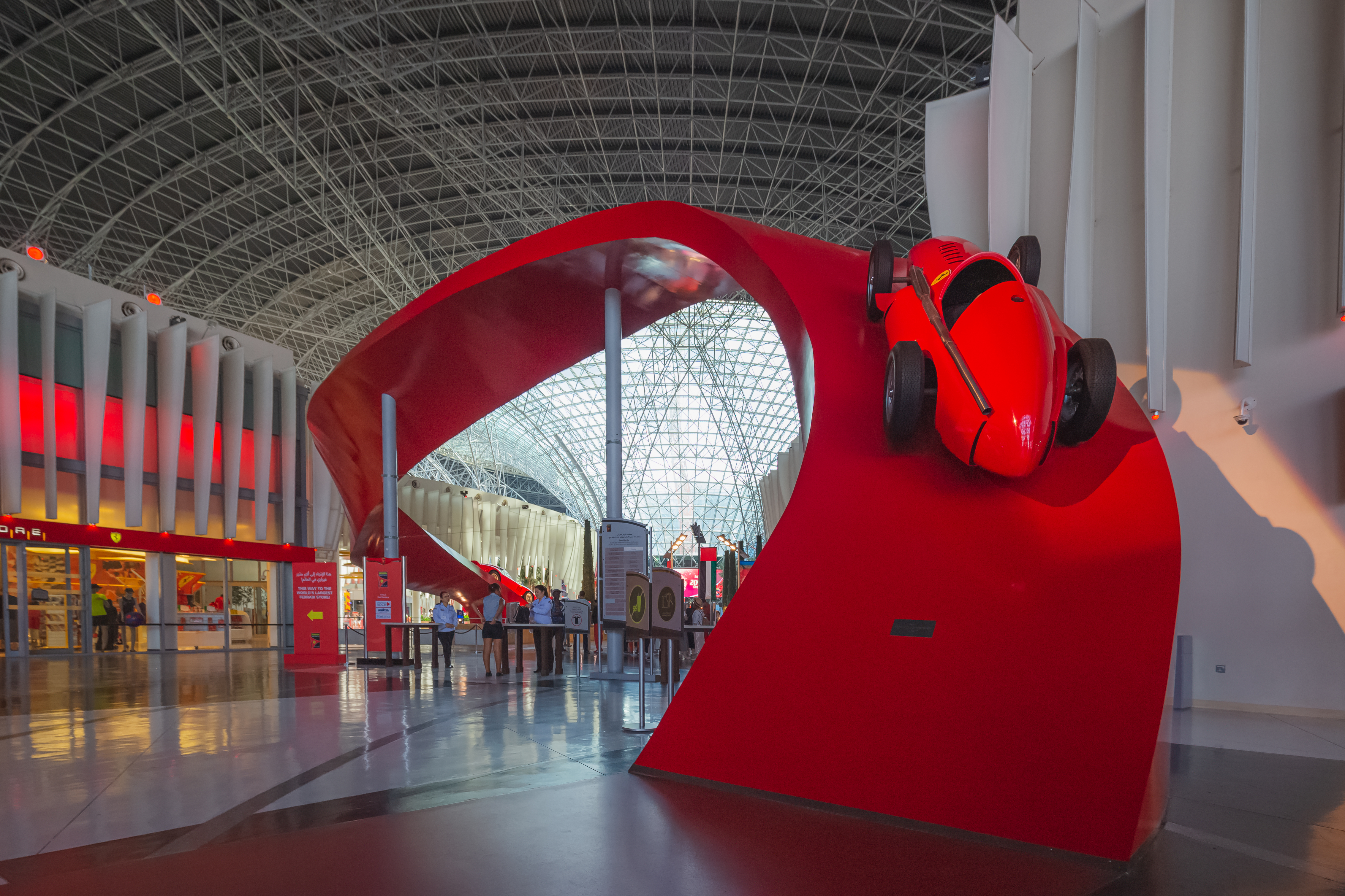 Ferrari World, Photo: Stephen Bridger / Shutterstock
