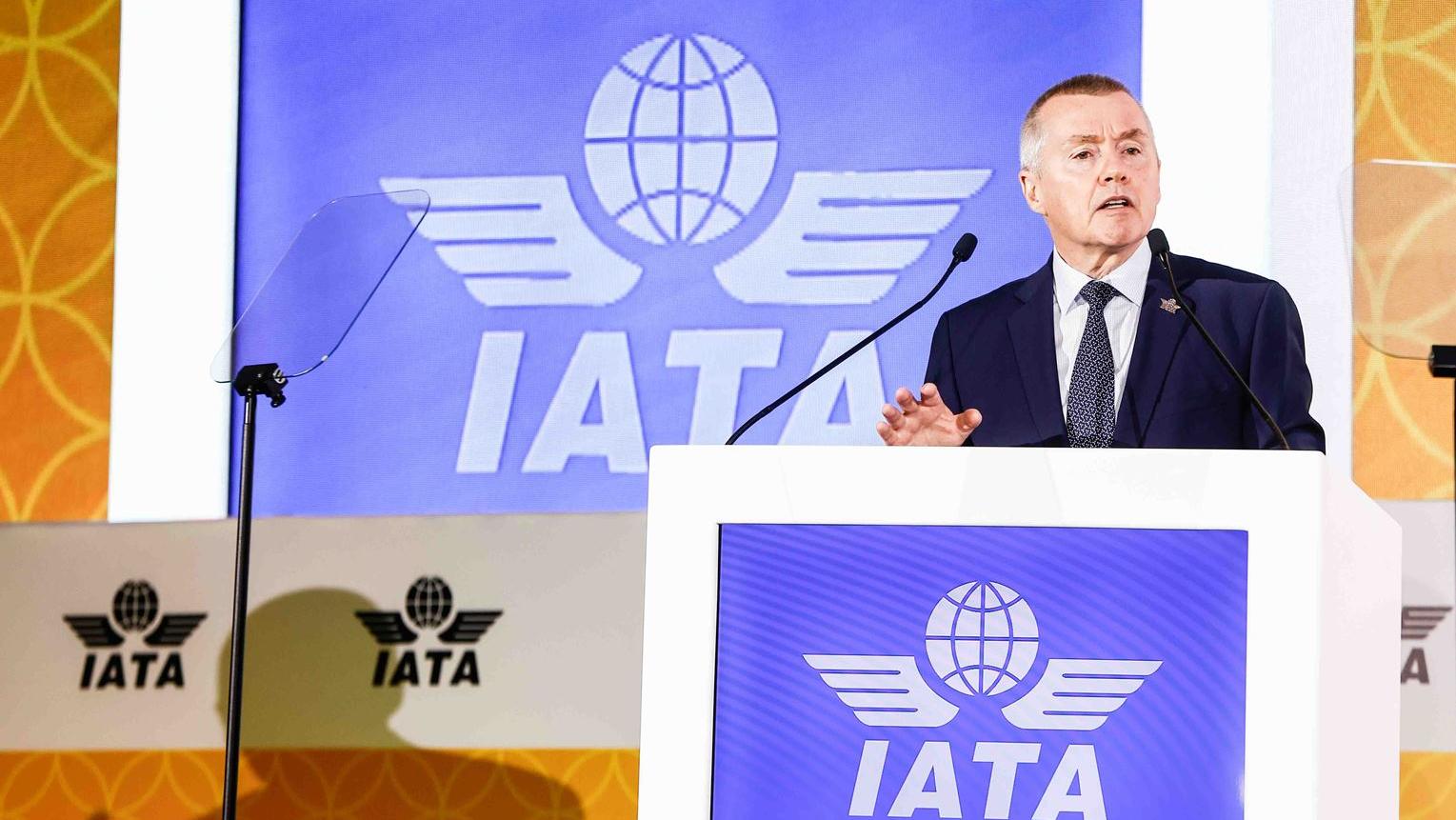 ווילי וולש. צילום: IATA.