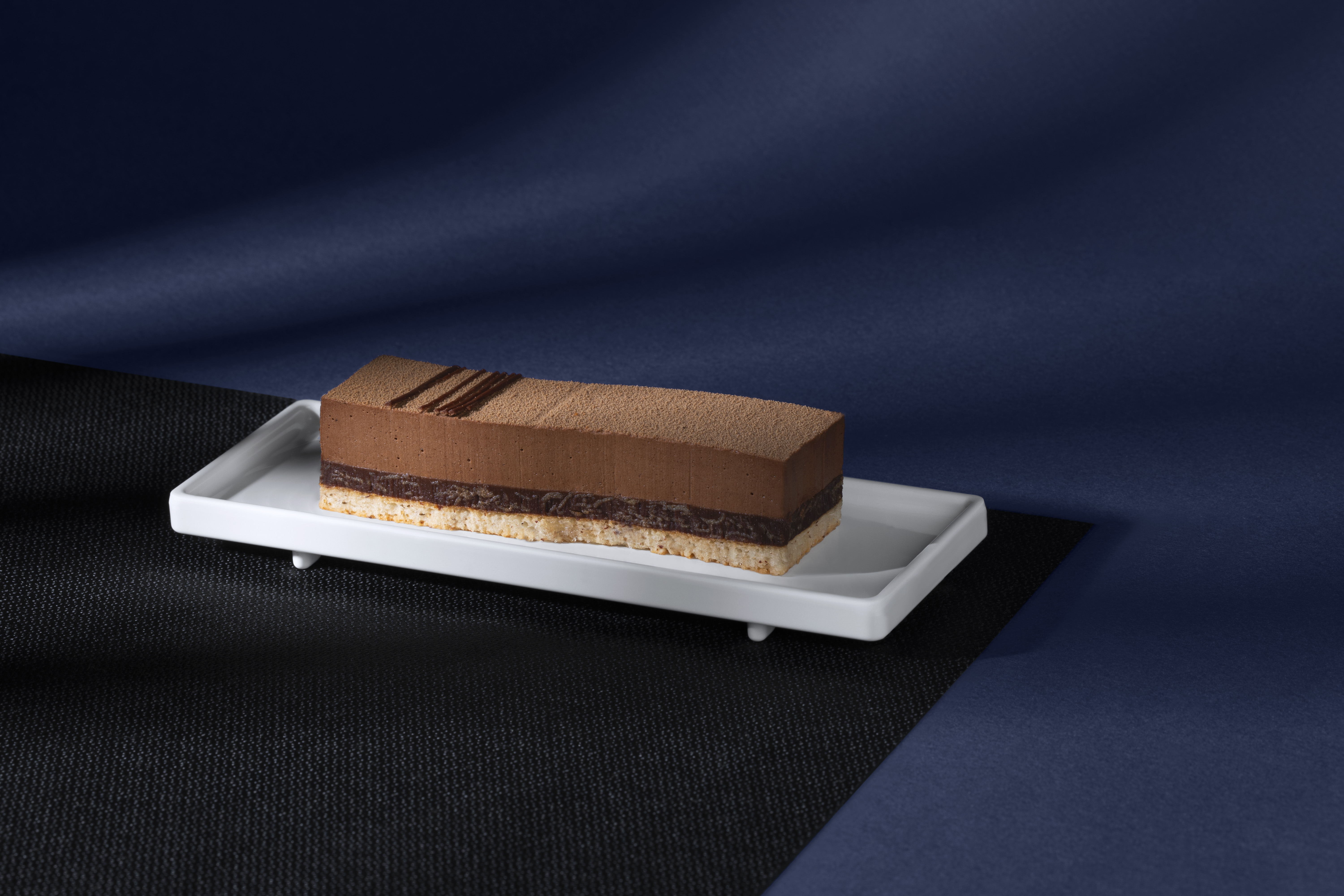 Crunchy chocolate treat. Photo: ©Air France