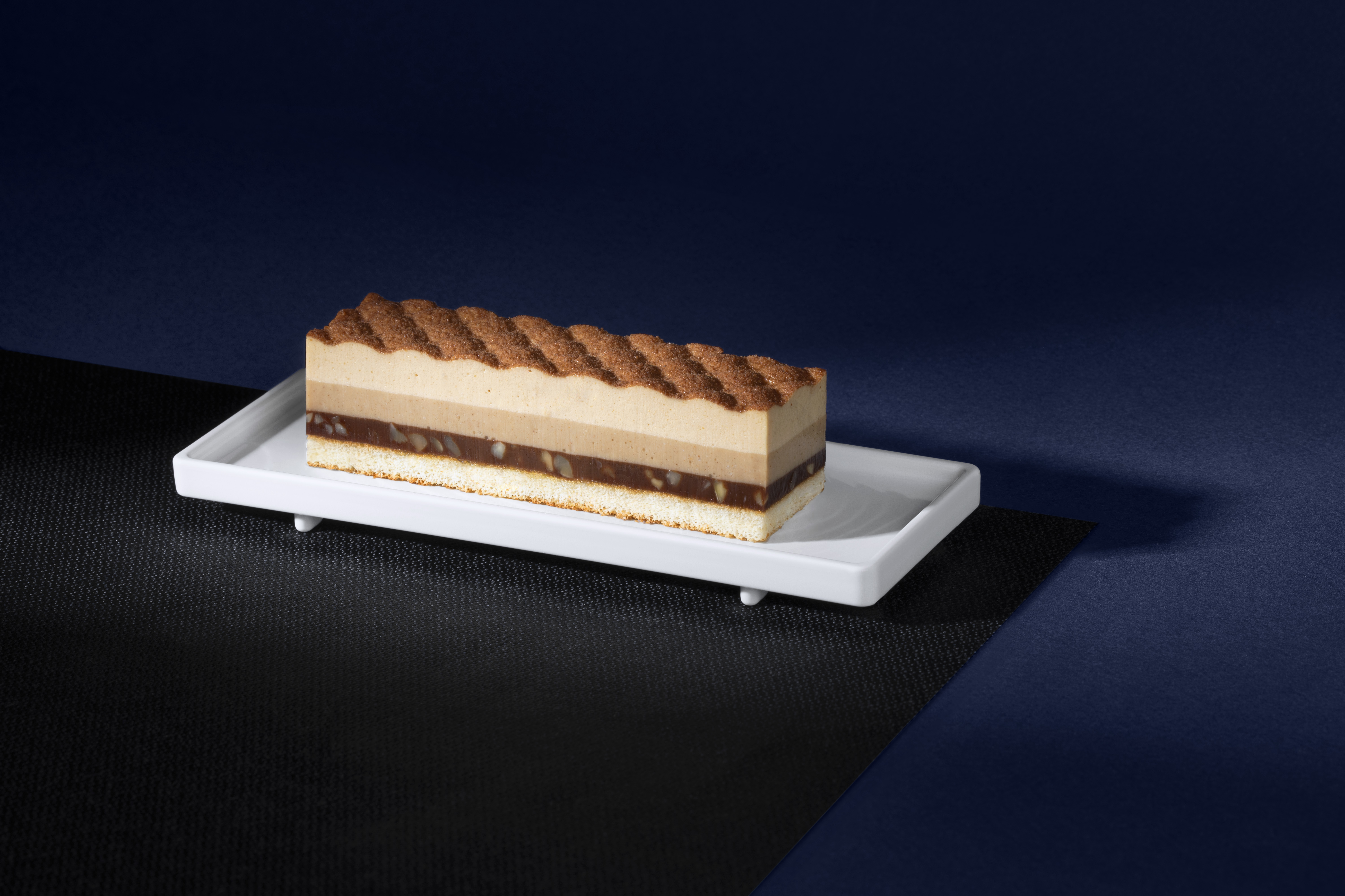 Crunchy hazelnut and caramel delight. Photo: ©Air France