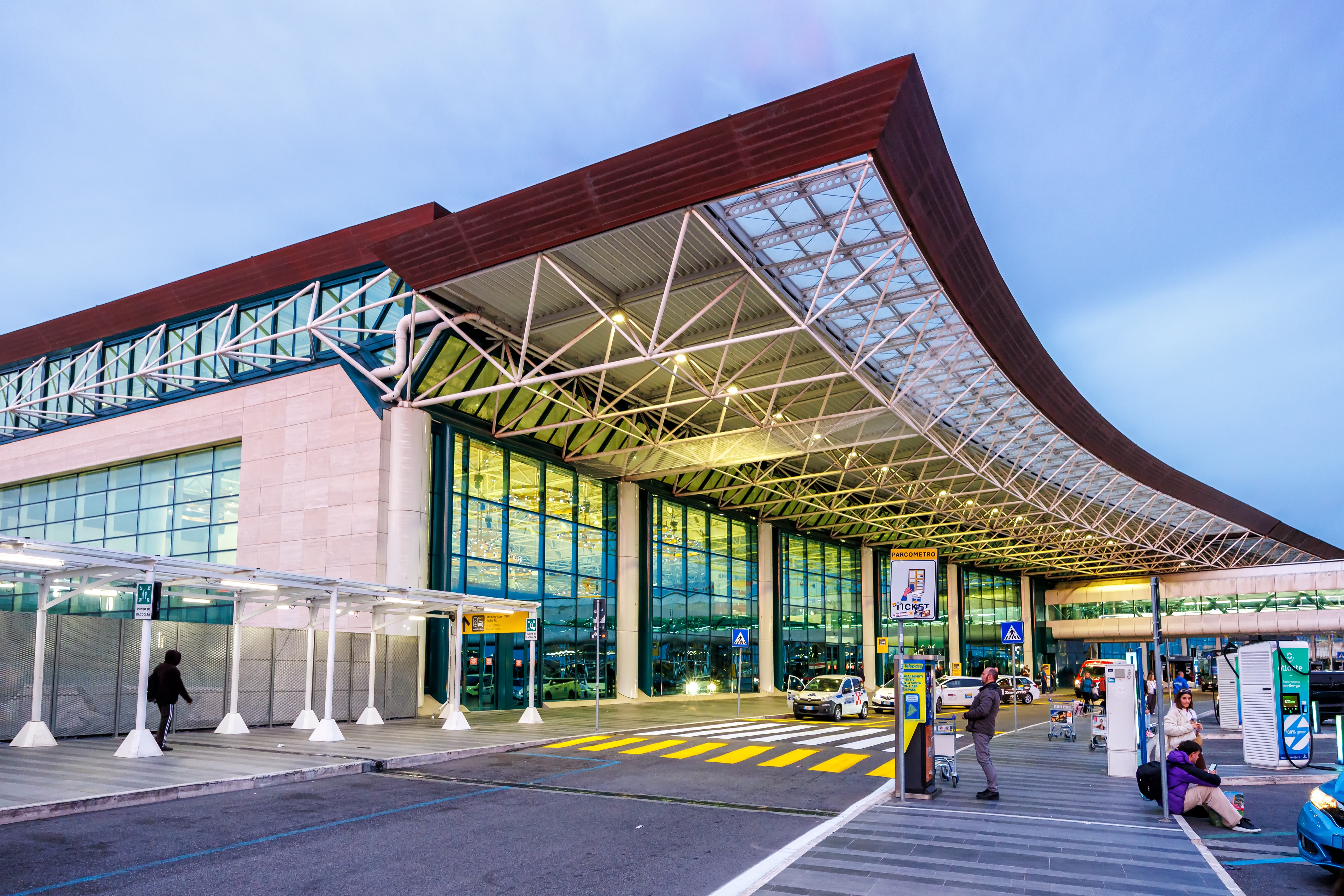Rome Fiumicino Airport. Photo: Markus Mainka / Shutterstock