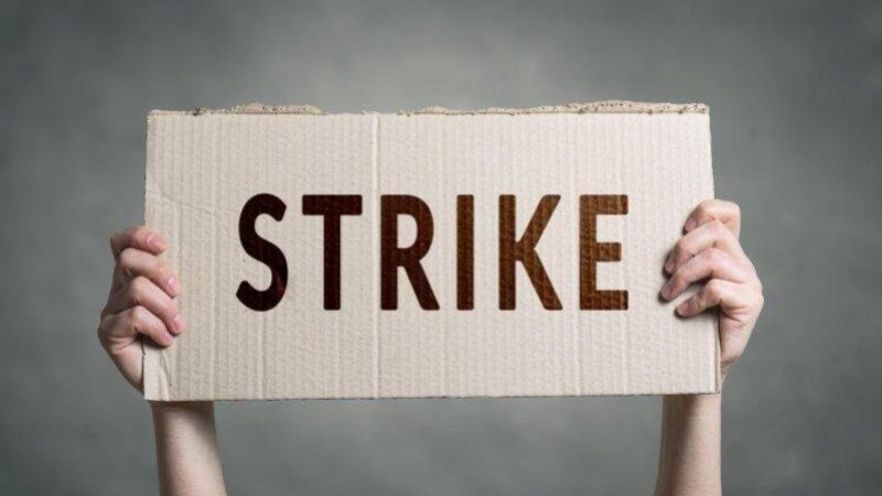 Bus and Tube driver strikes on London. Photo: Shutterstock