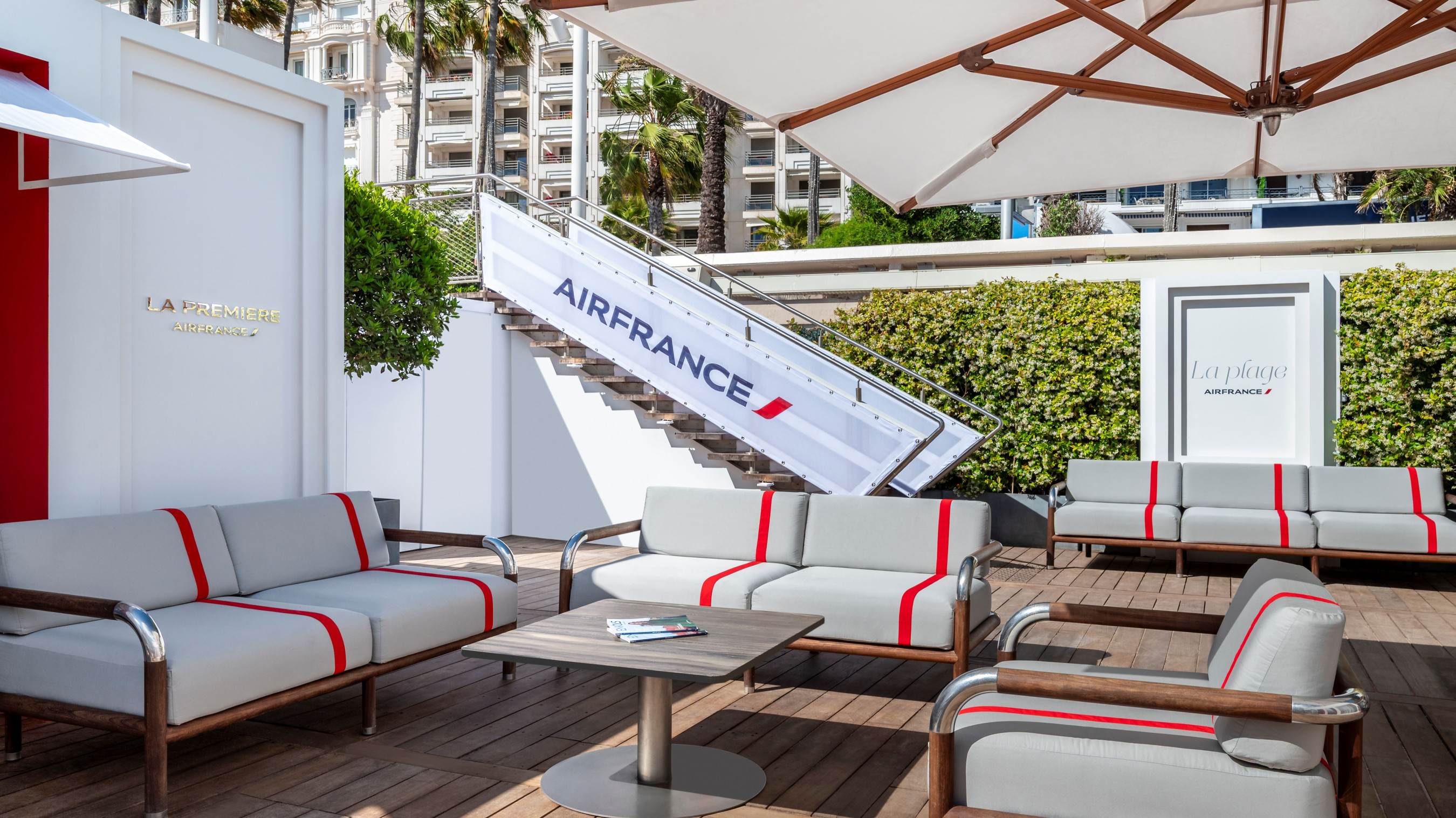 La Plage Air France. Photo: © Air France