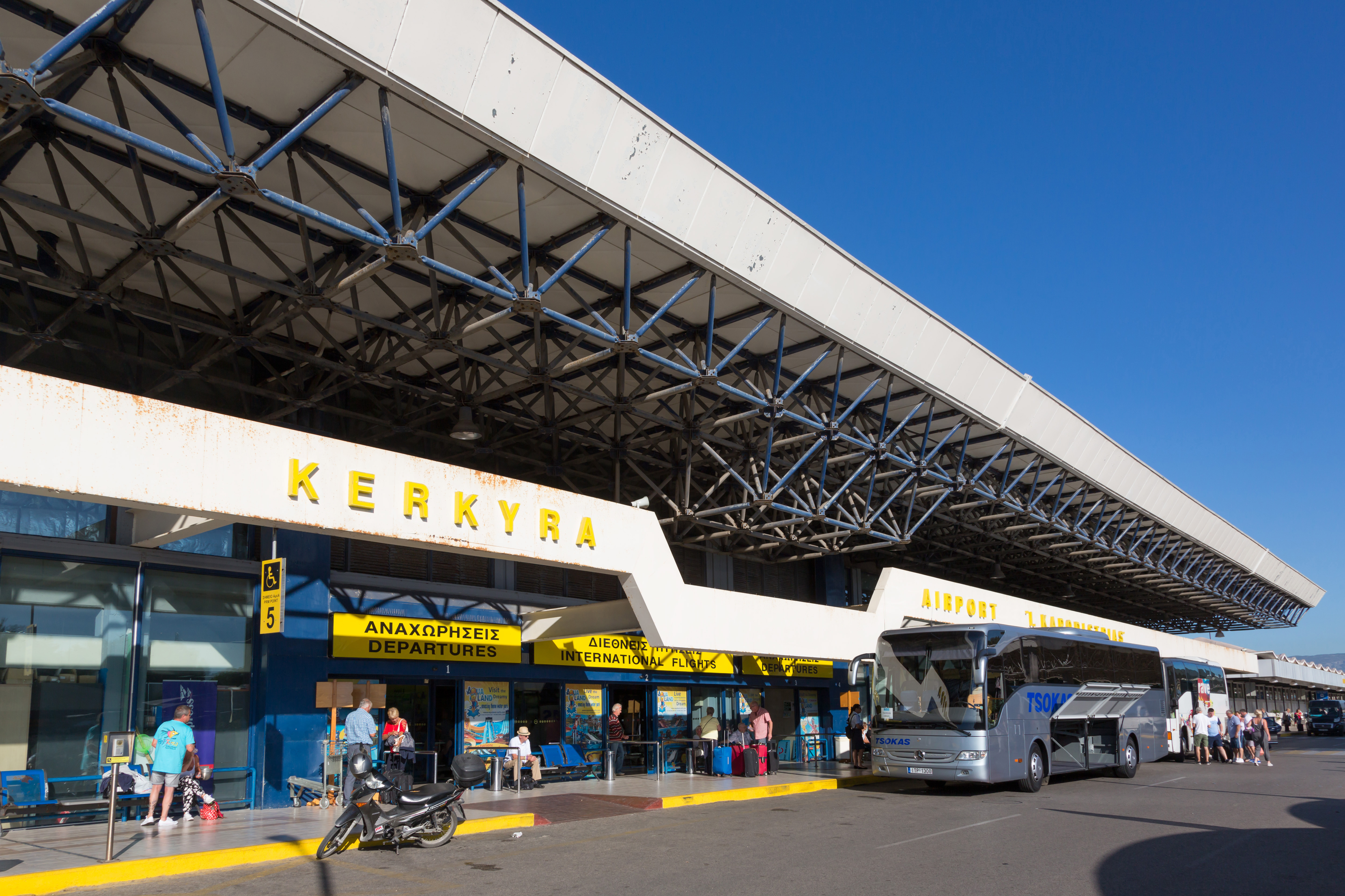 Corfu Airport. Photo: Markus Mainka / Shutterstock.com
